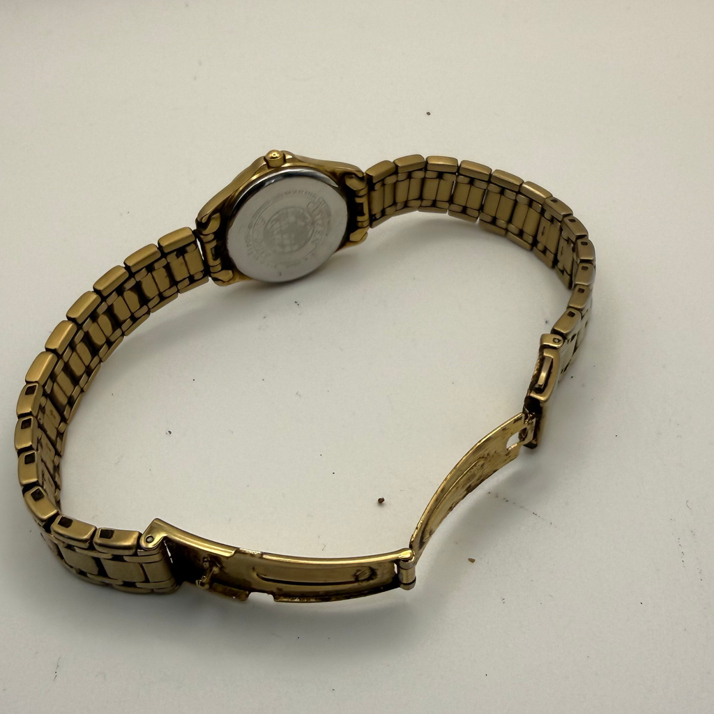 Citizen Eco-Drive Gold Tone Bracelet Watch – WR50 Date Model- £39.95
