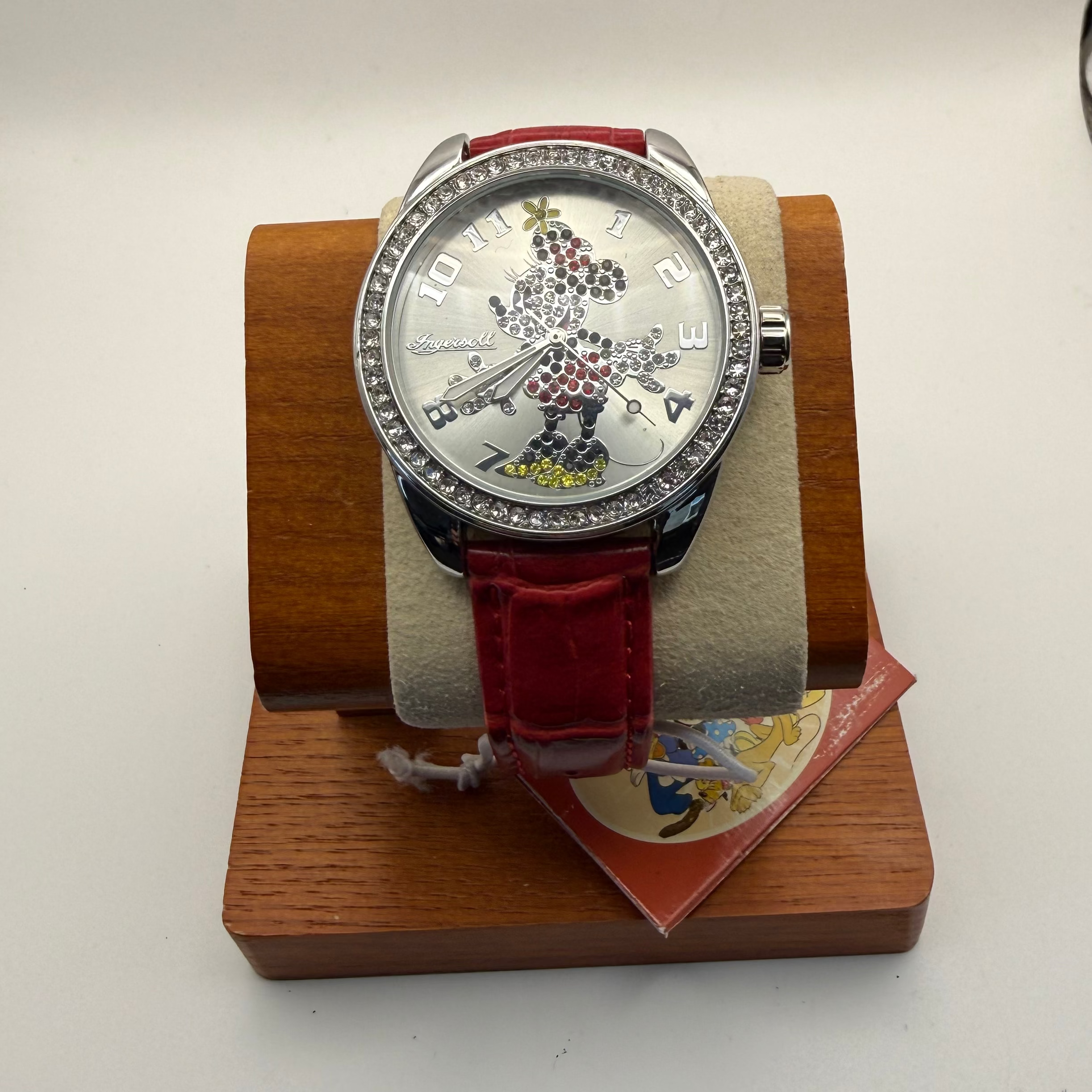 Disney Ingersoll Minnie Mouse Crystal Bezel Watch- £29.95