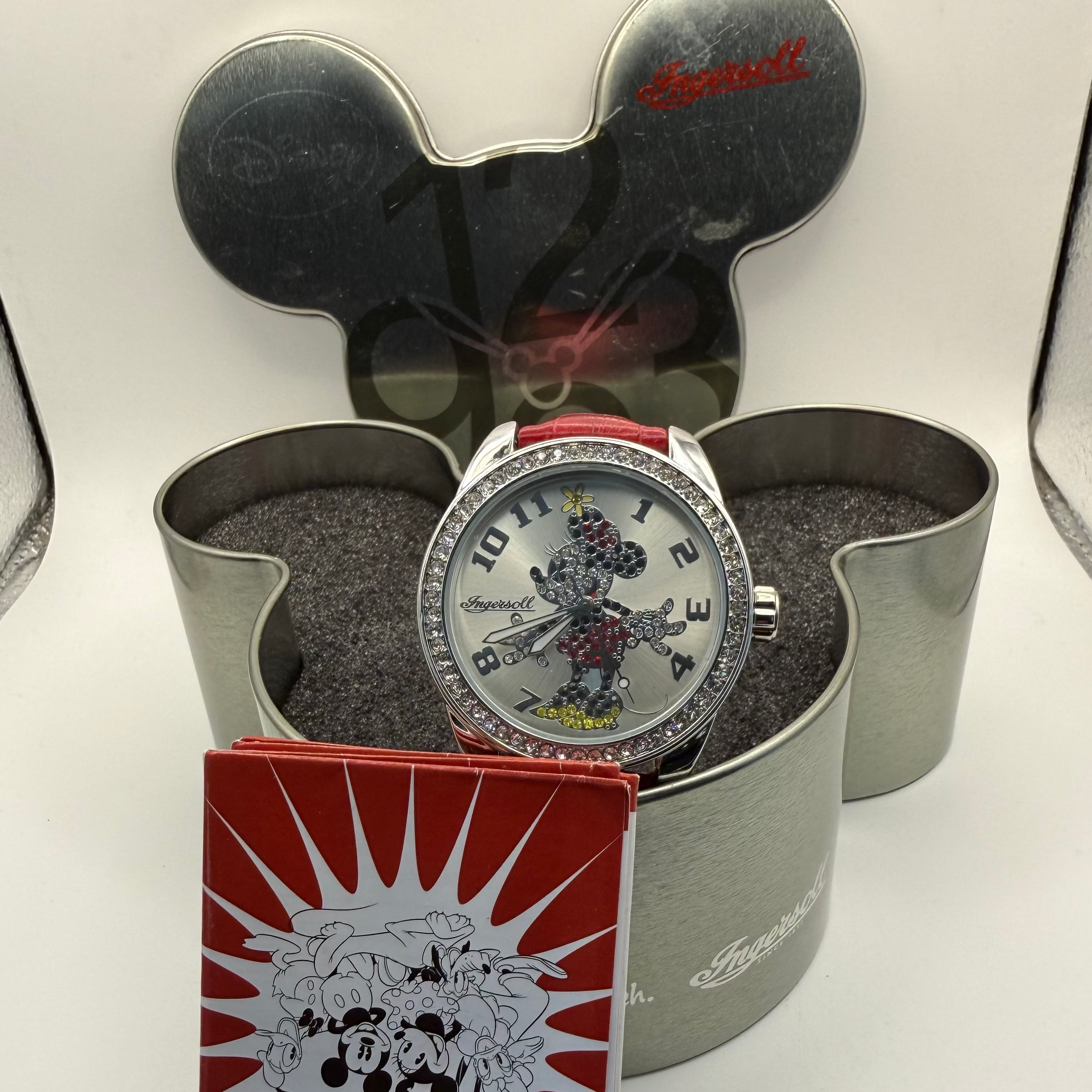 Disney Ingersoll Minnie Mouse Crystal Bezel Watch- £29.95