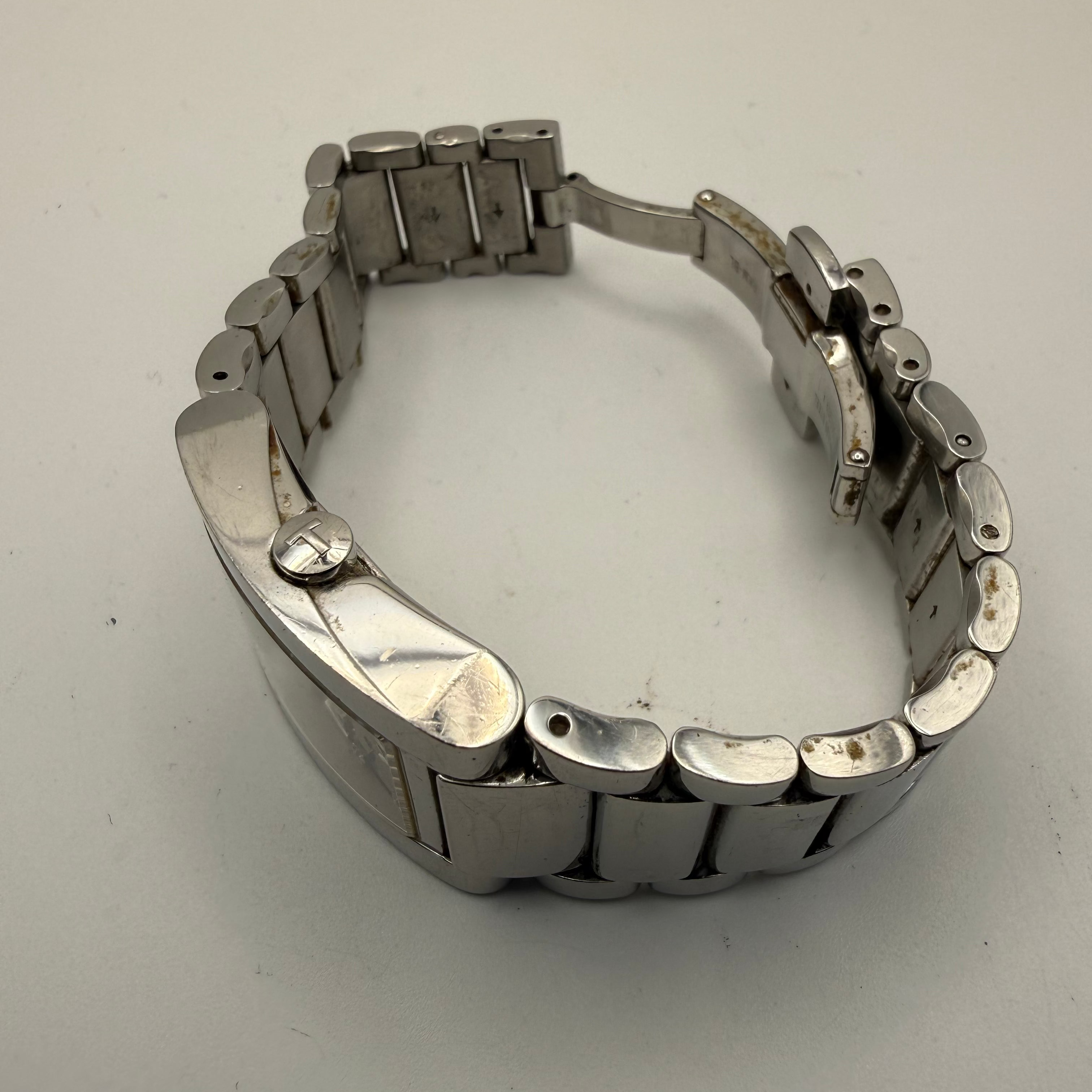 Tissot Ladies Rectangular Black Dial Diamond Dot Bracelet Watch- £119.99