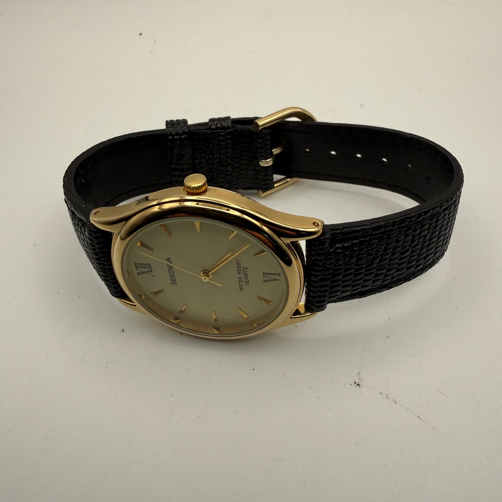 Sekonda Gold Tone Quartz Dress Watch – Boxed – Classic Roman Dial- £19.99