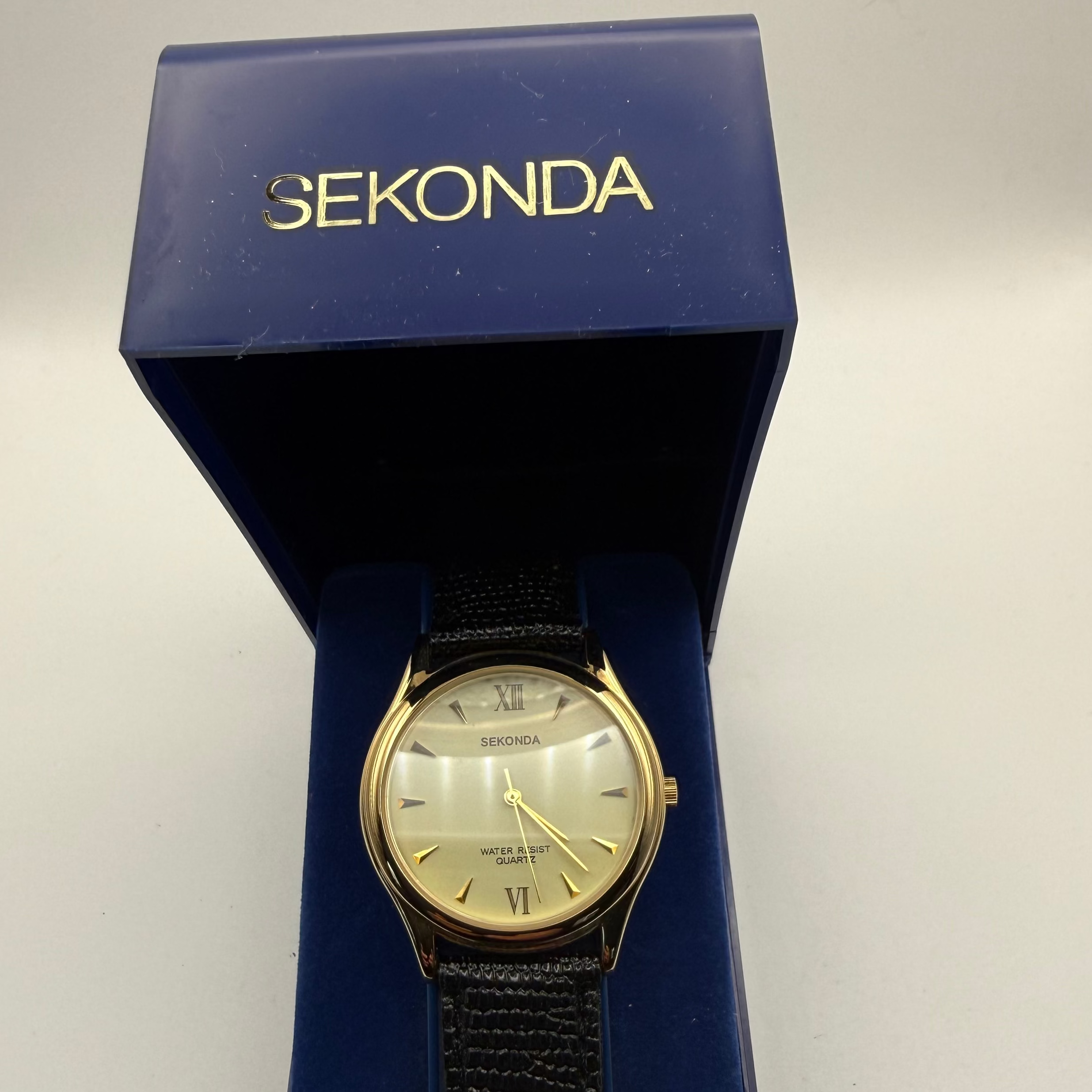 Sekonda Gold Tone Quartz Dress Watch – Boxed – Classic Roman Dial- £19.99
