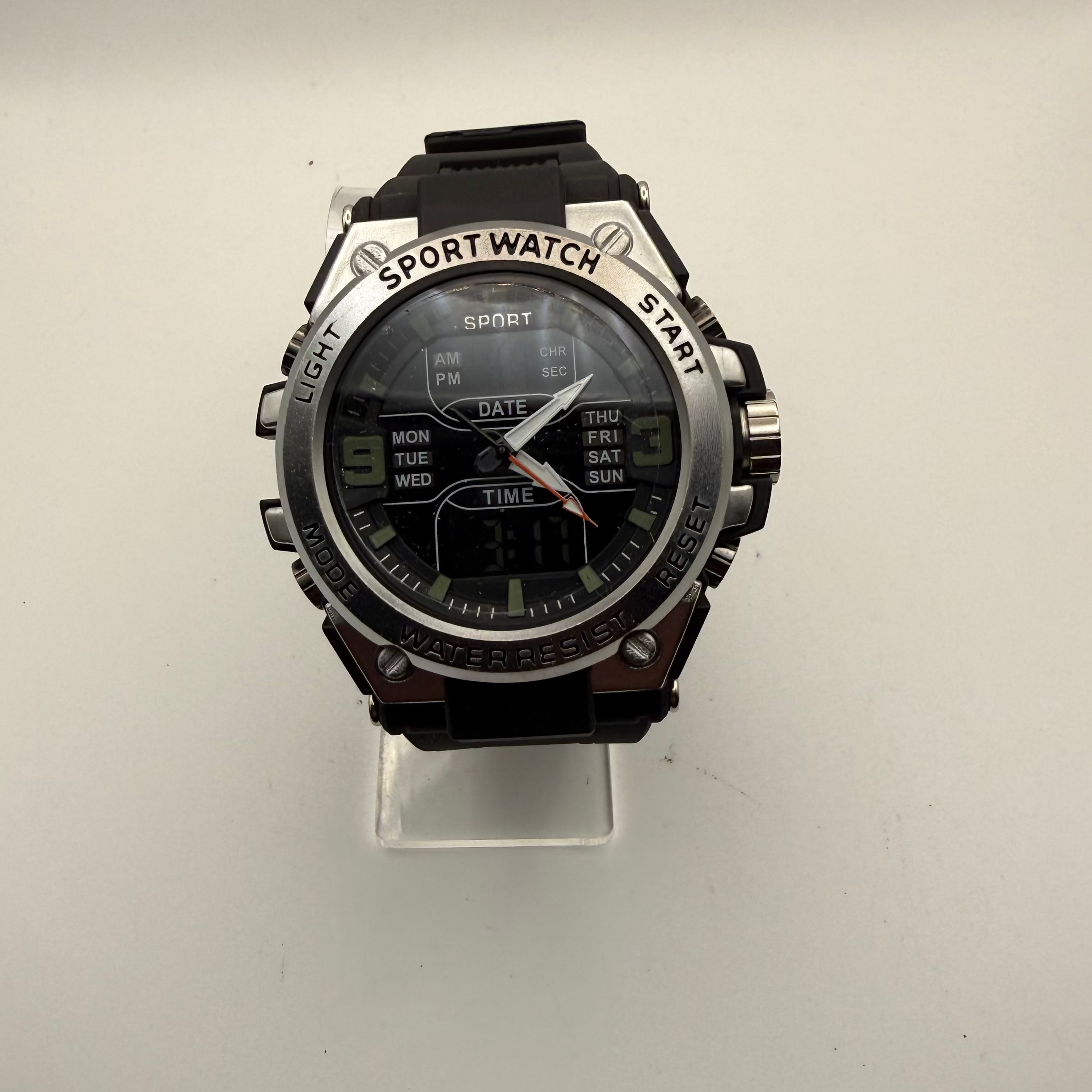Foshan Men’s Sport Watch – Ana-Digi Tactical Style- £19.99
