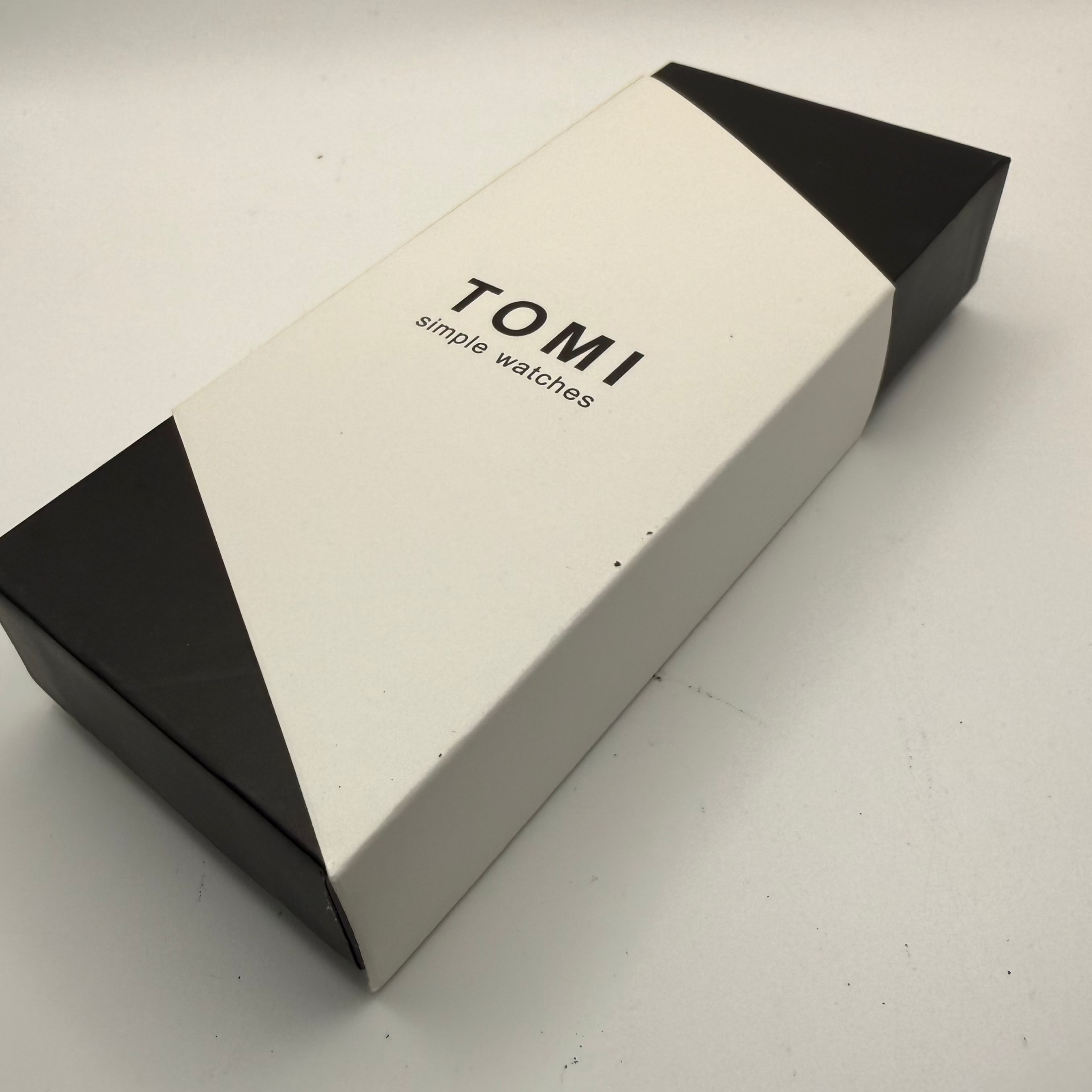 TOMI Simple Watches Black Designer Watch New With Tags Boxed- £19.99