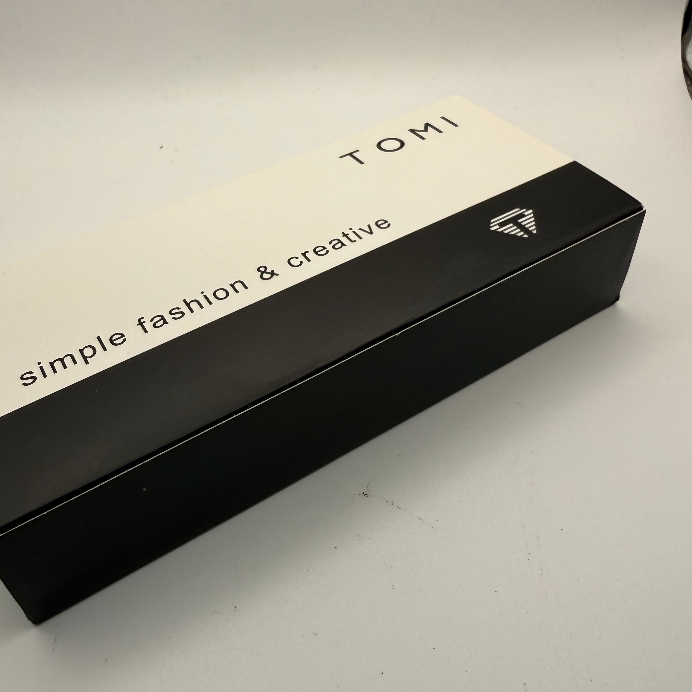 TOMI Black Dial Brown Strap Watch – New With Tags & Box- £19.99