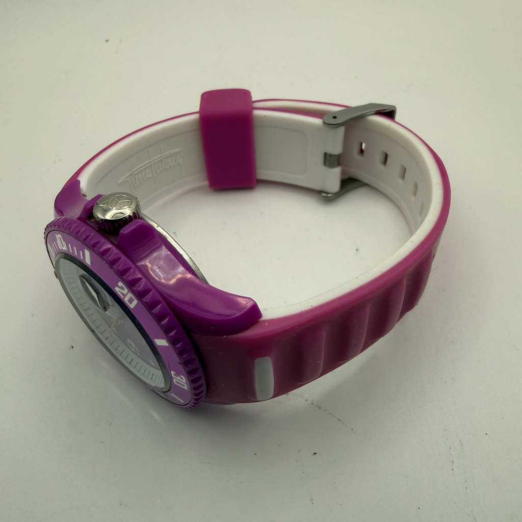 Ice-Watch Purple Silicone Date Watch with Box – New Battery Fitted- £24.99