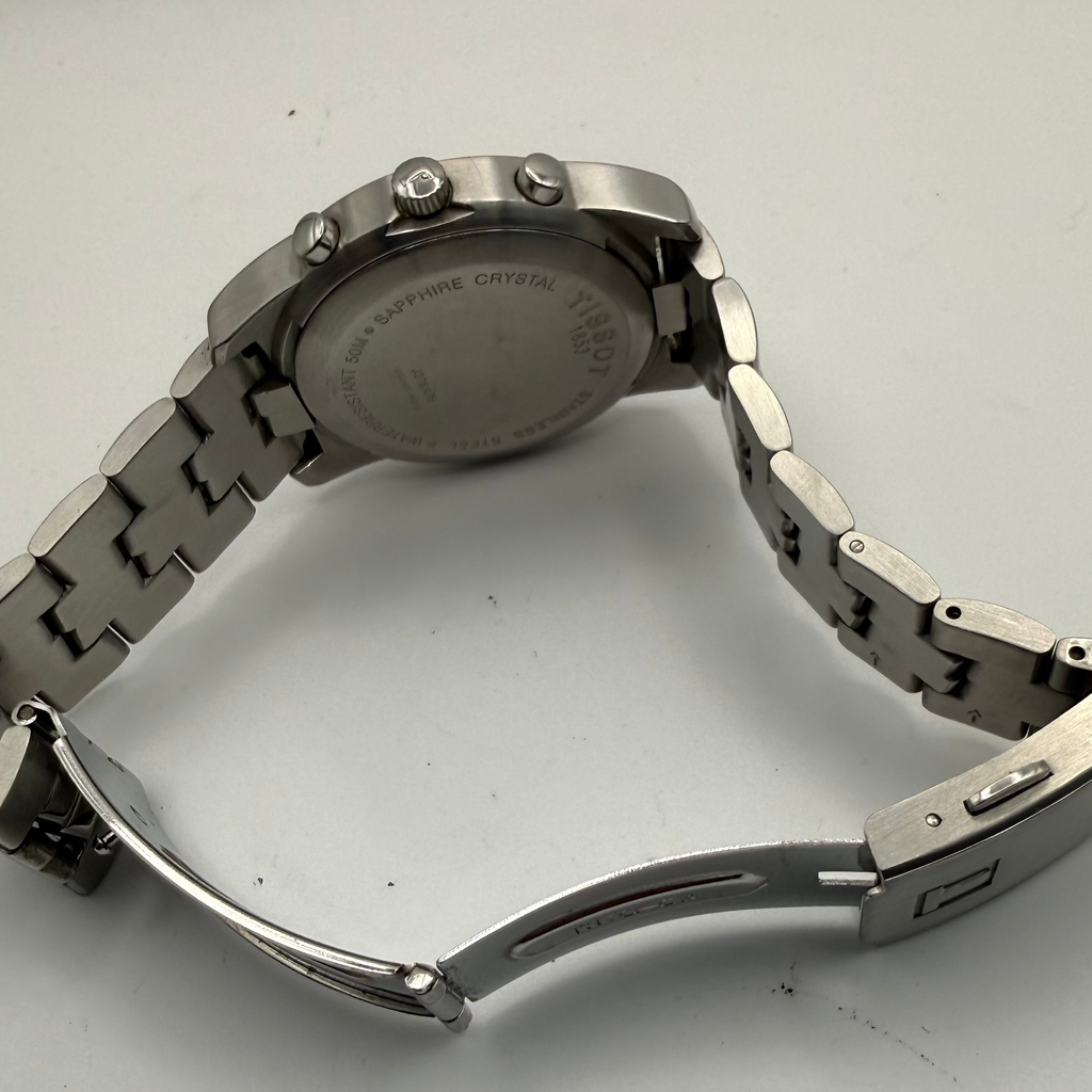 Tissot PR50 Chronograph Black Dial Stainless Steel – 40mm- £169.99