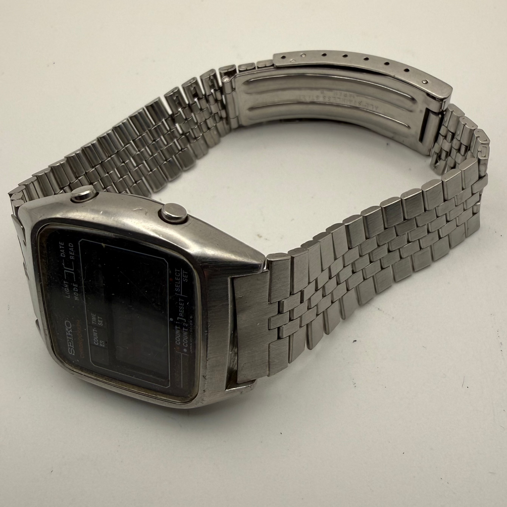 Seiko Vintage Digital Chronograph A127-5010 – Rare 1970s Classic- £129.99