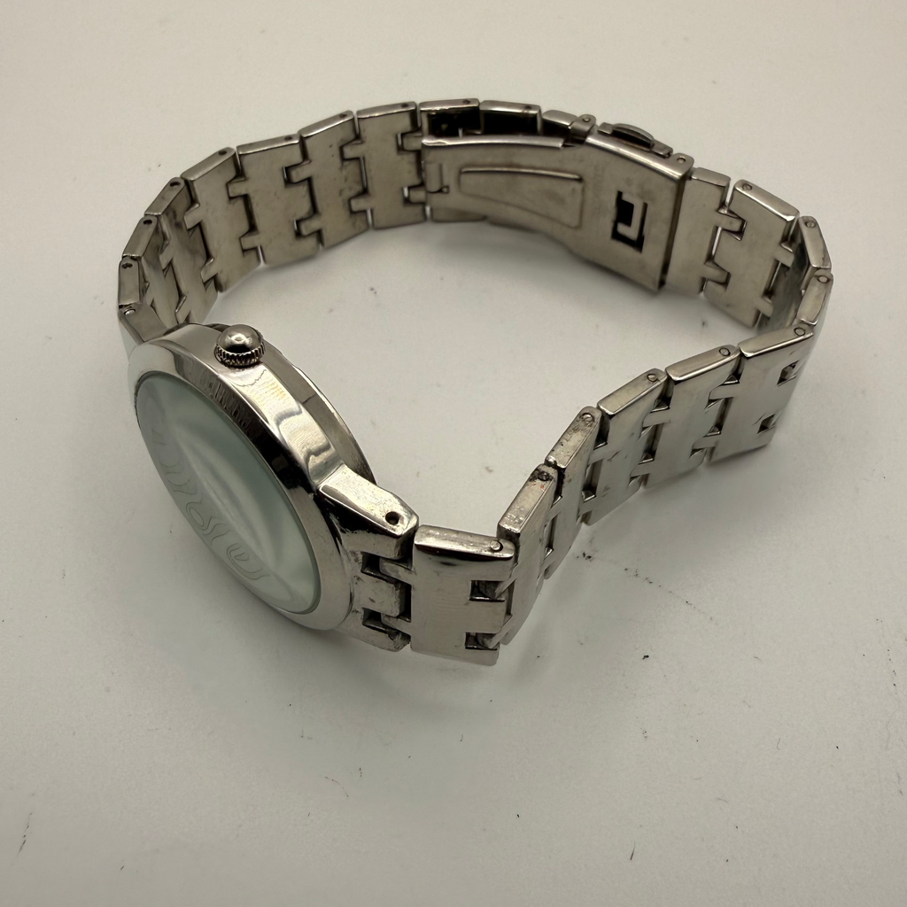 Xmarine Premium Quartz Watch – Silver Tone Bracelet – Green Arabic Dial- £24.95