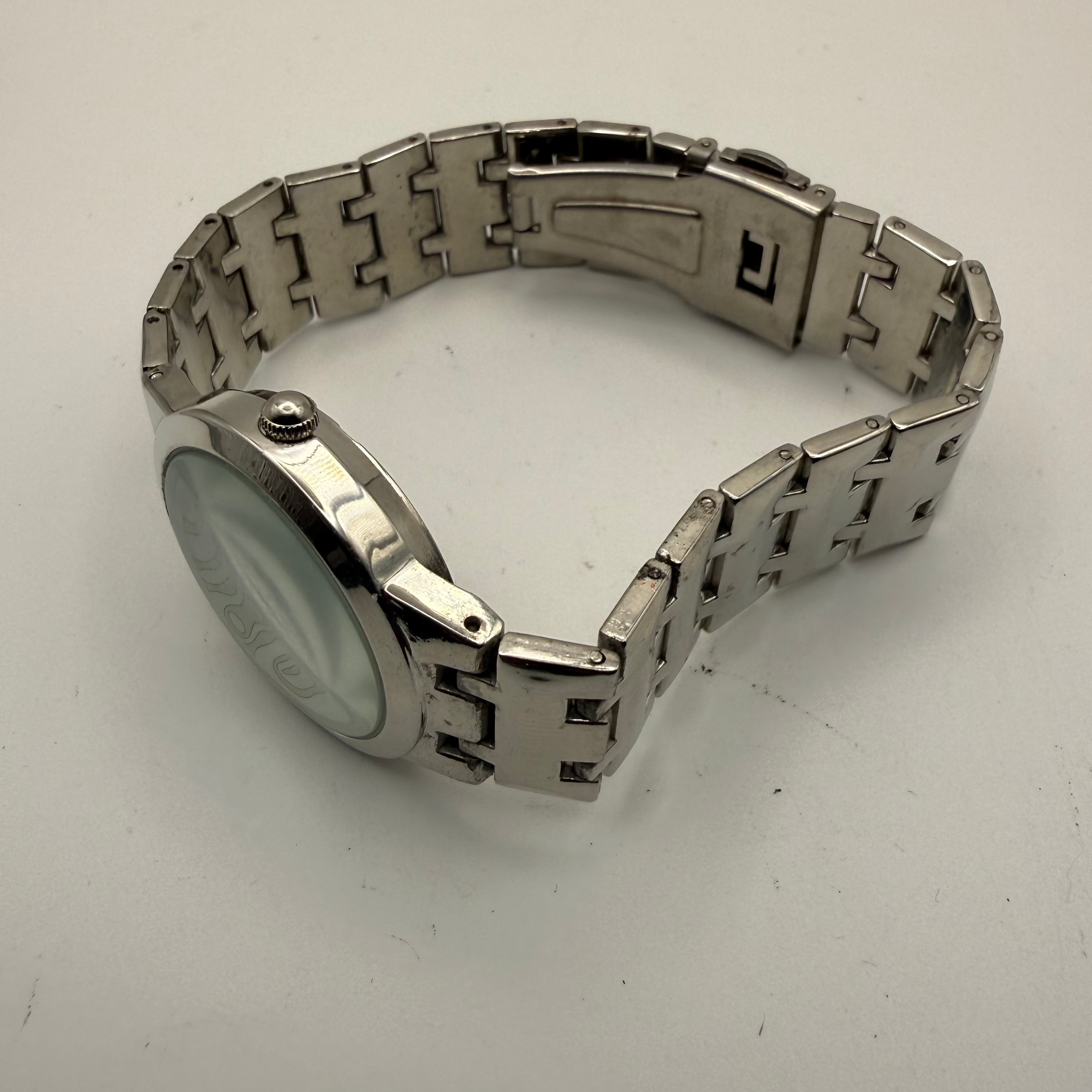 Xmarine Premium Quartz Watch – Silver Tone Bracelet – Green Arabic Dial- £24.95