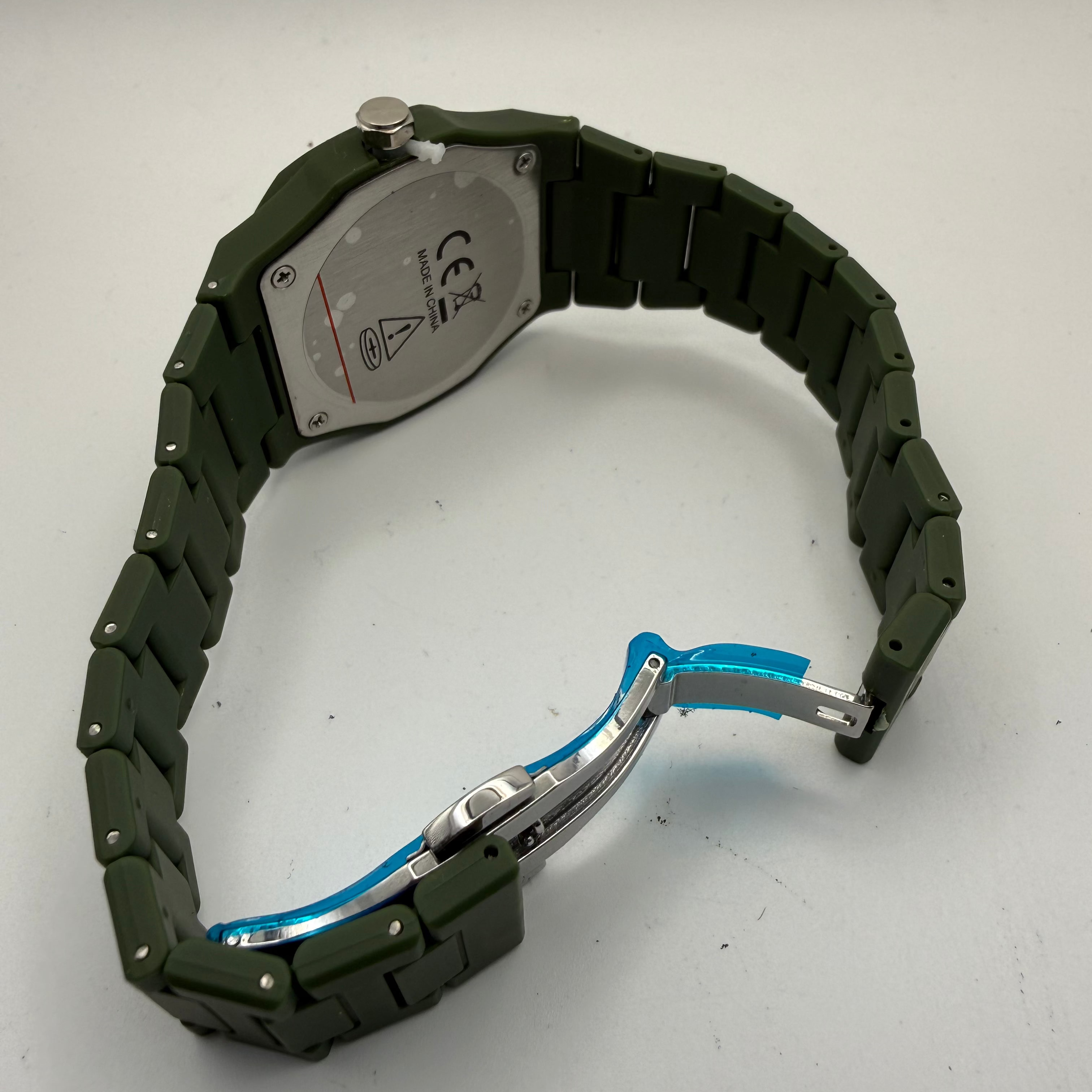 Green Monochrome Statement Watch – New in Box- £24.99