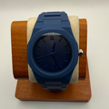 Minimalist Blue Matte Dial Watch – Integrated Strap- £24.99