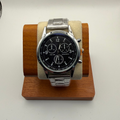 Unbranded PRC 200 Style Chronograph Watch – Black Dial – Silver Tone Bracelet- £15.99