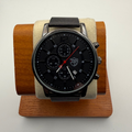 Eyros Matte Black Mesh Strap Watch – New in Presentation Box- £