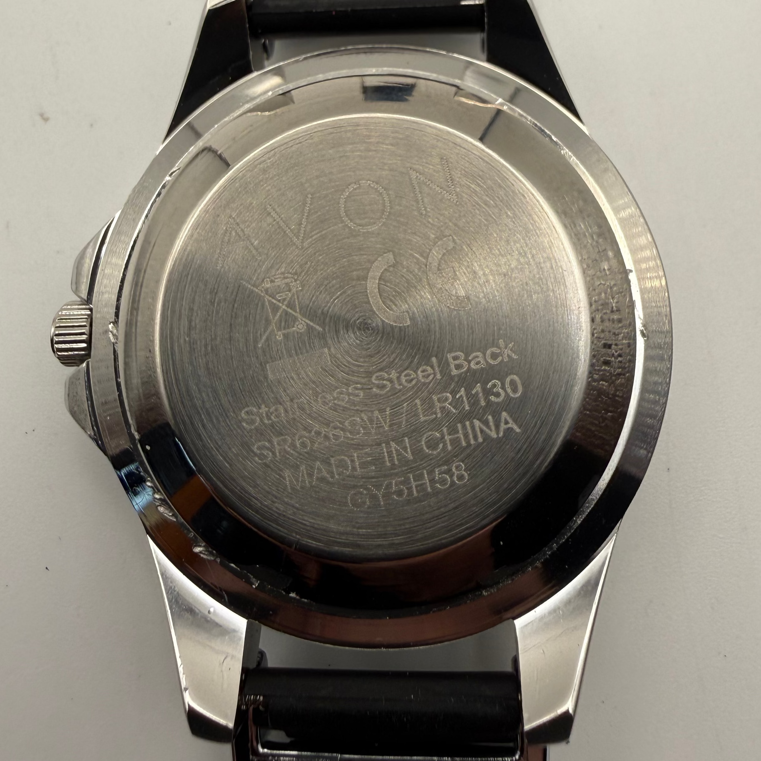 AVON Dual Display Speedometer Style Watch – Black Dial – Boxed- £24.95