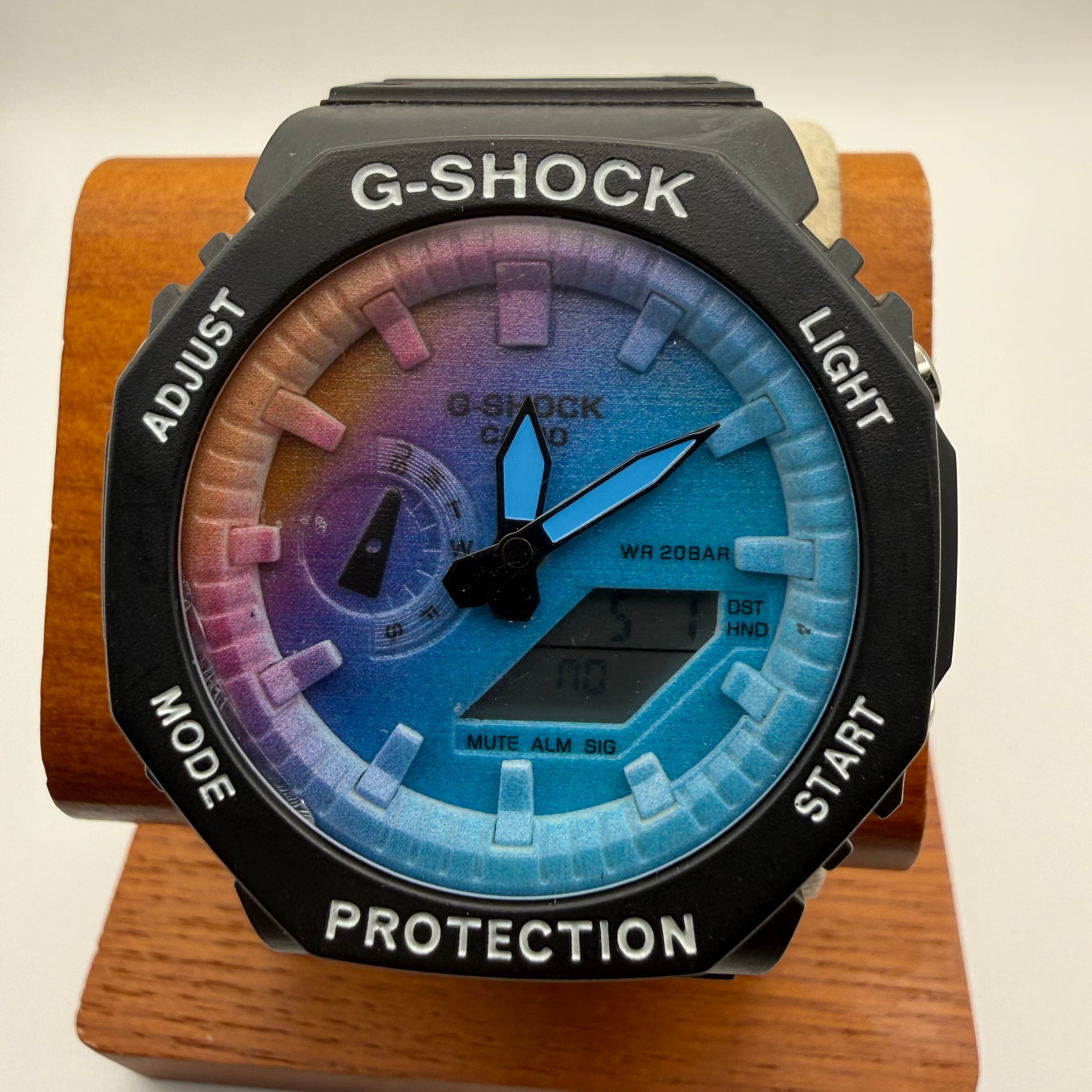 Casio G-Shock GA-2100 “Rainbow Dial” Carbon Core Guard – Boxed- £79.99