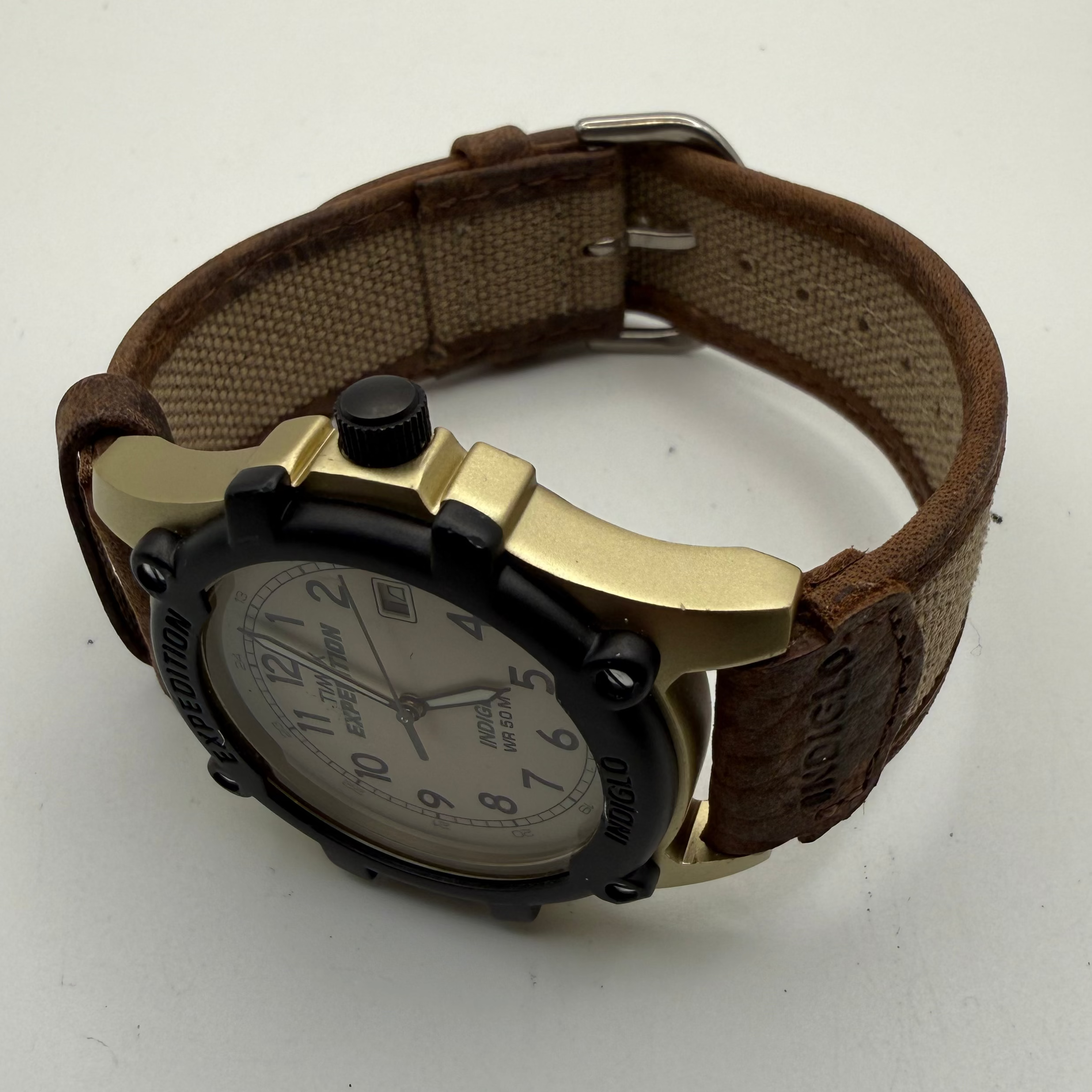 Timex Expedition Indiglo Field Watch – Date – WR50M – Canvas Strap- £29.99