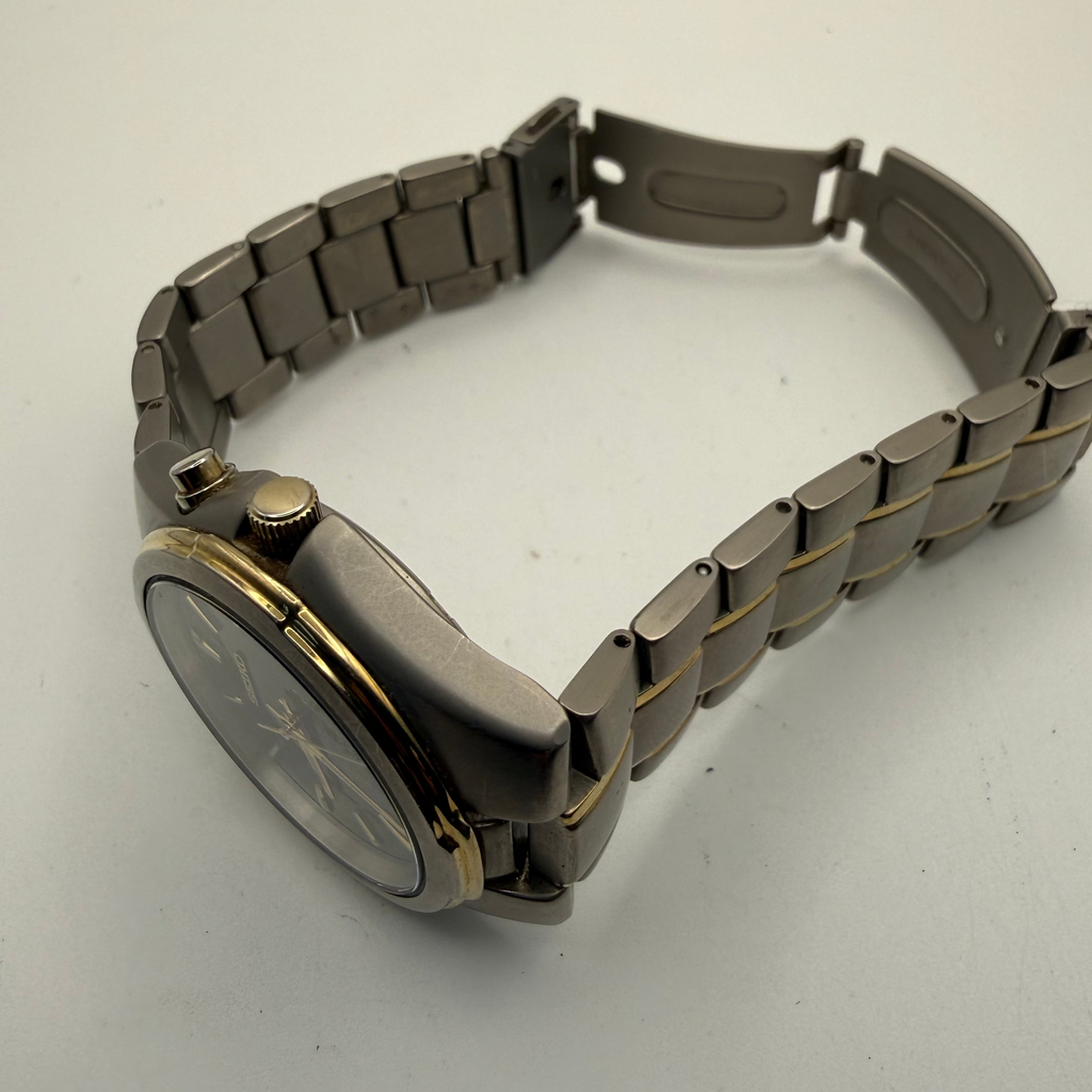 Seiko Kinetic Titanium Watch – April 2000 – Serviced, New Capacitor- £79.99