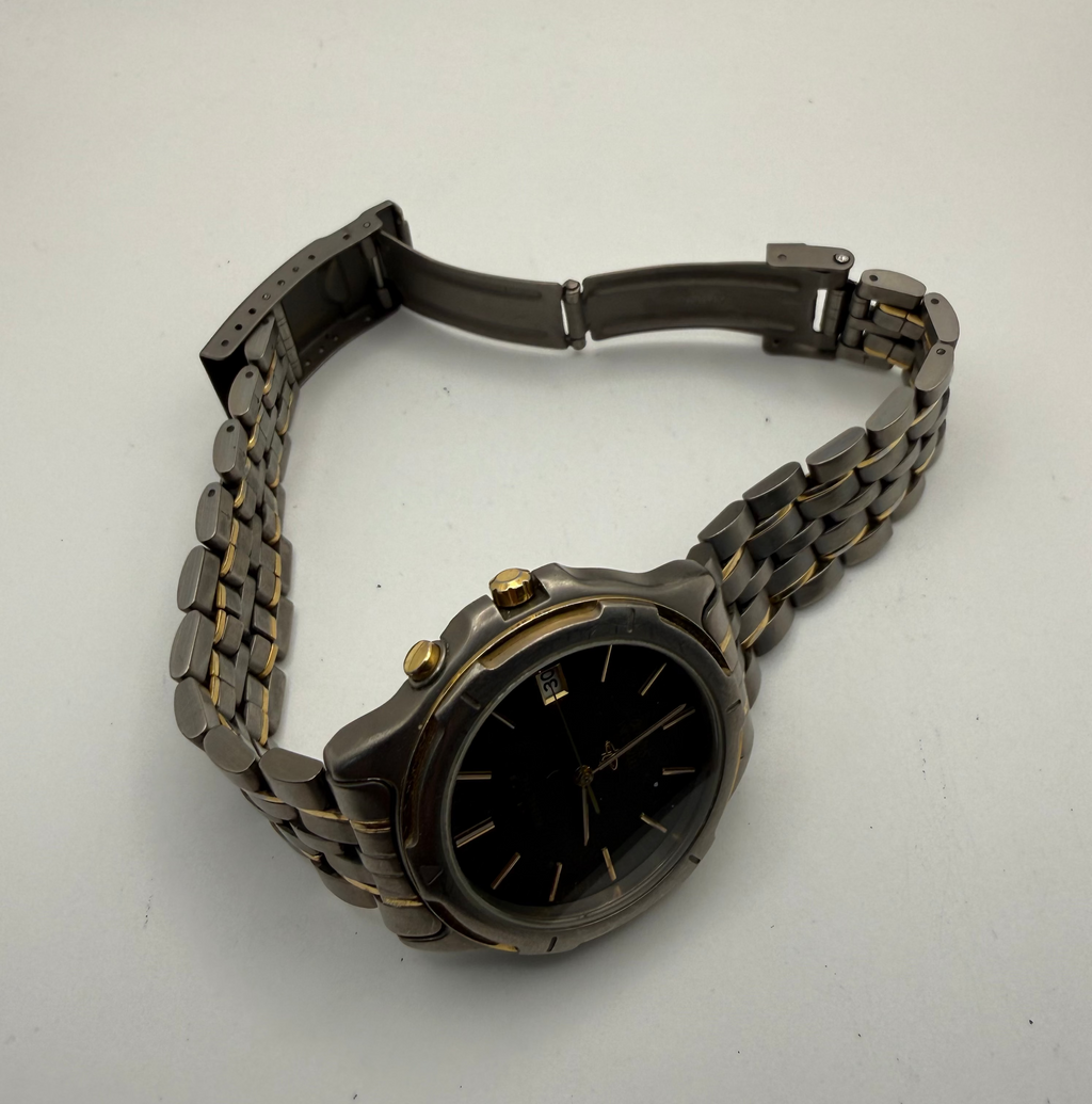 Seiko Kinetic Titanium SQ100, case/reference 5M42-0A30.- £89.99