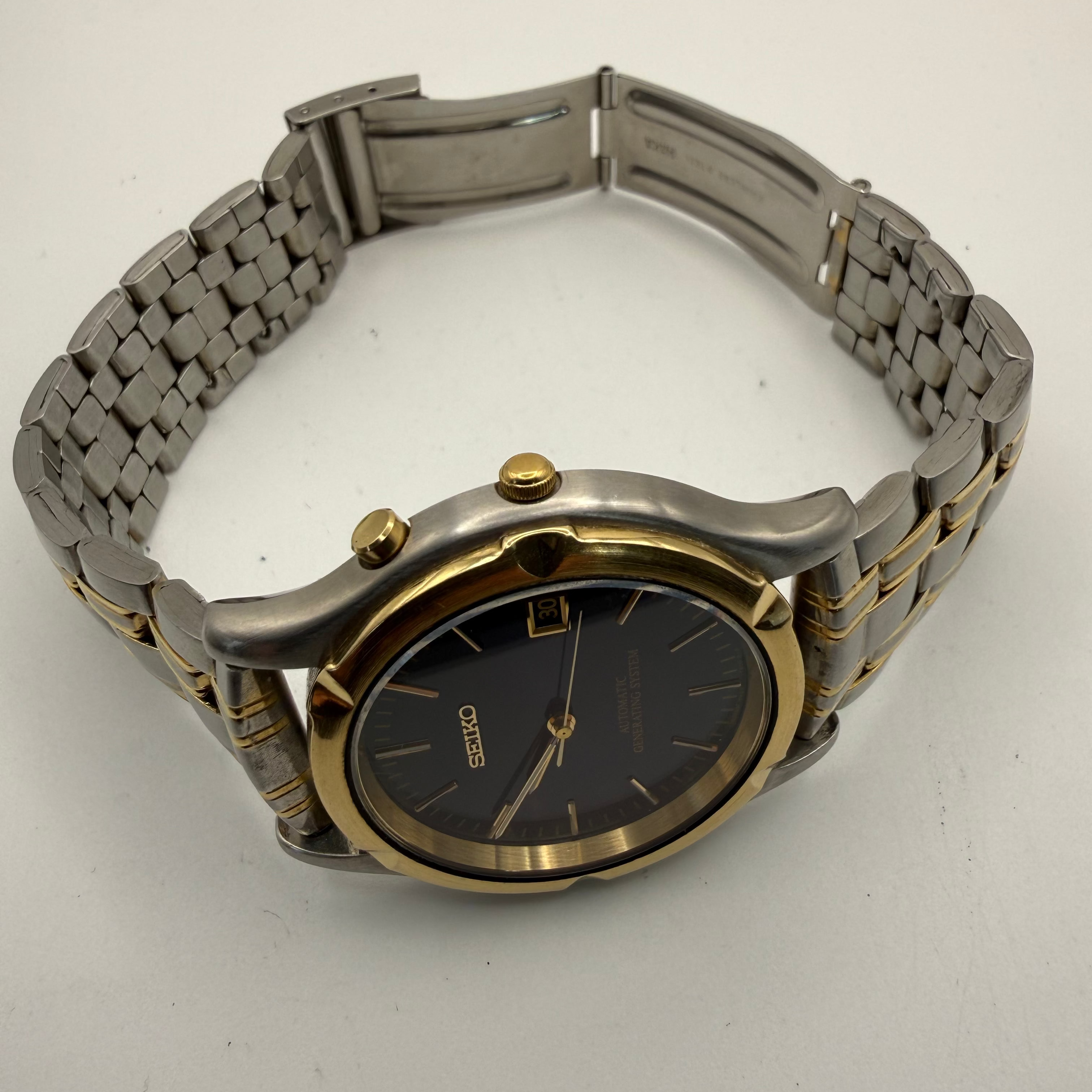 Seiko AGS Automatic Generating System Two-Tone- £89.99