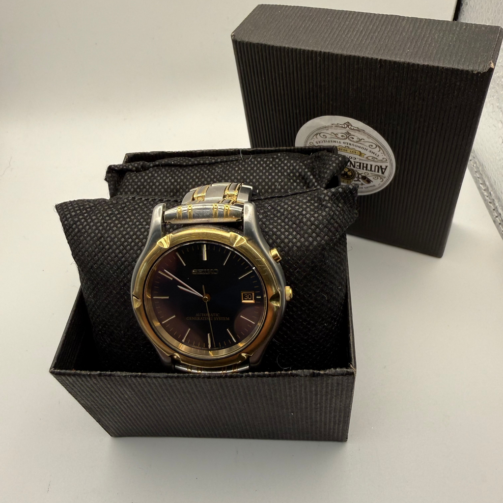 Seiko AGS Automatic Generating System Two-Tone- £89.99
