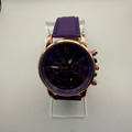 Geneva Platinum Purple Dial Rose Gold Tone Watch – New In Box- £10.00