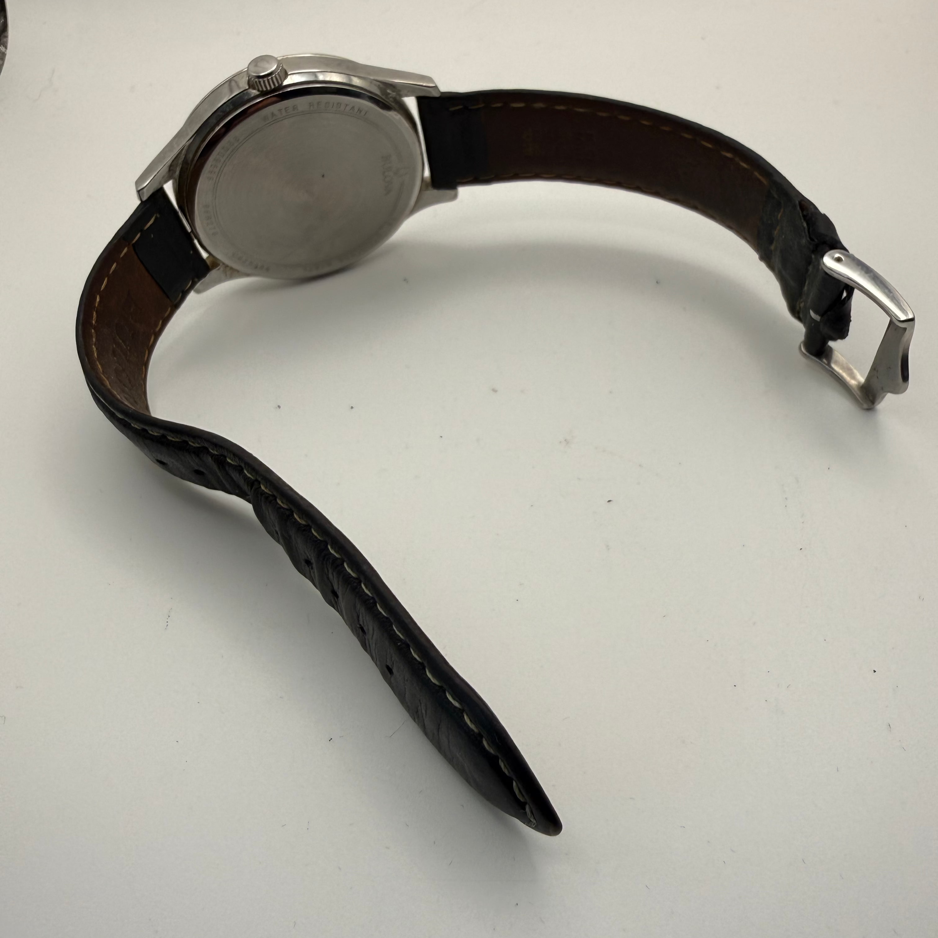 Bulova 98B276 Men’s Date Watch Black Dial Stainless Steel- £64.99