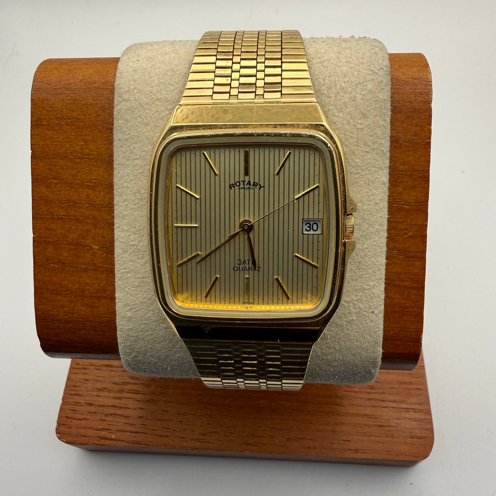 Rotary 3AT Quartz rectangular dress watch- £44.99