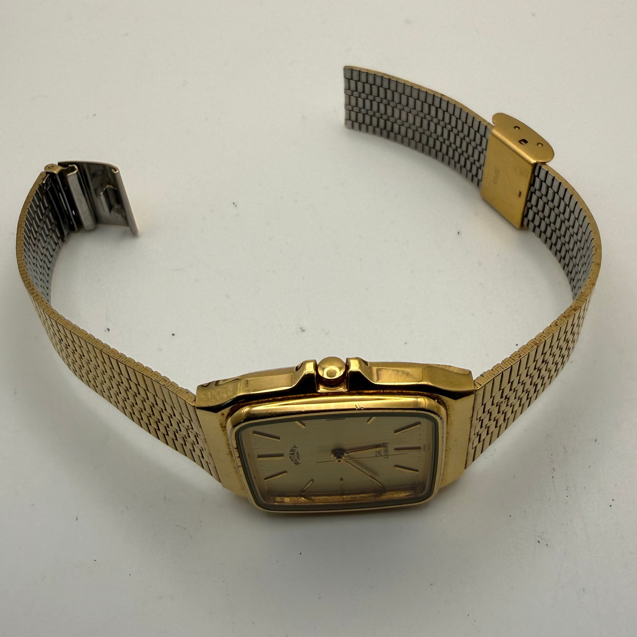 Rotary 3AT Quartz rectangular dress watch- £44.99