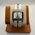 Sargent Ladies Fashion Watch – White Strap – New Battery- £7.00