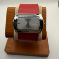 Sargent Ladies Fashion Watch – New (Wide Strap, Silver Dial)- £7.00