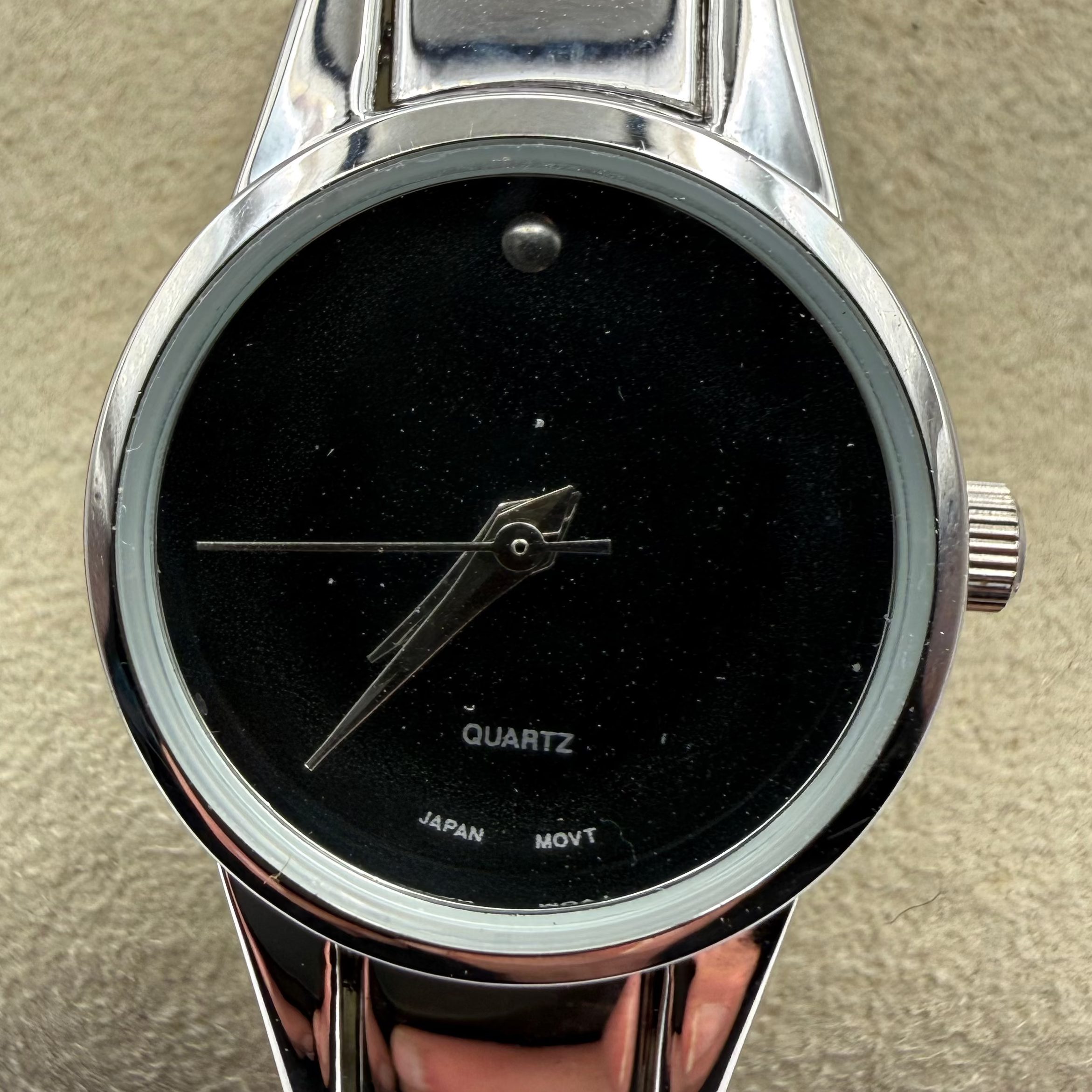 Sargent Ladies Fashion Watch – New – Black Dial – New Battery- £7.00