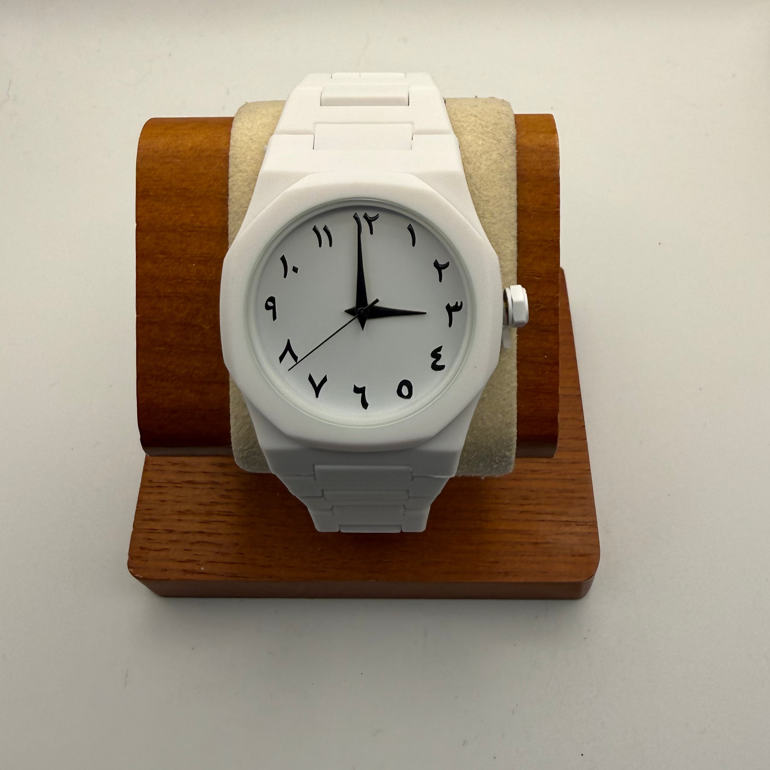 White Dial Arabic Numeral Watch – New In Box- £24.99