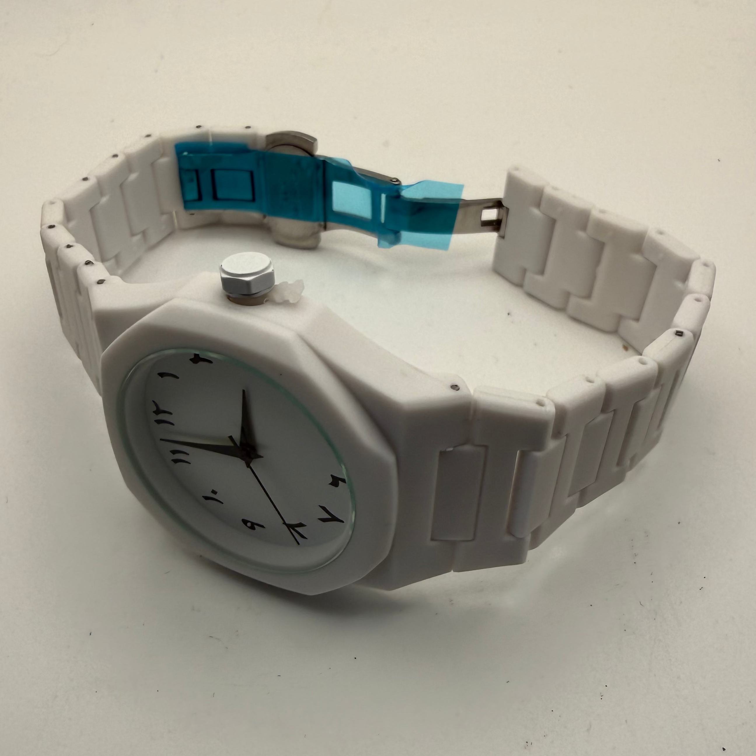 White Dial Arabic Numeral Watch – New In Box- £24.99