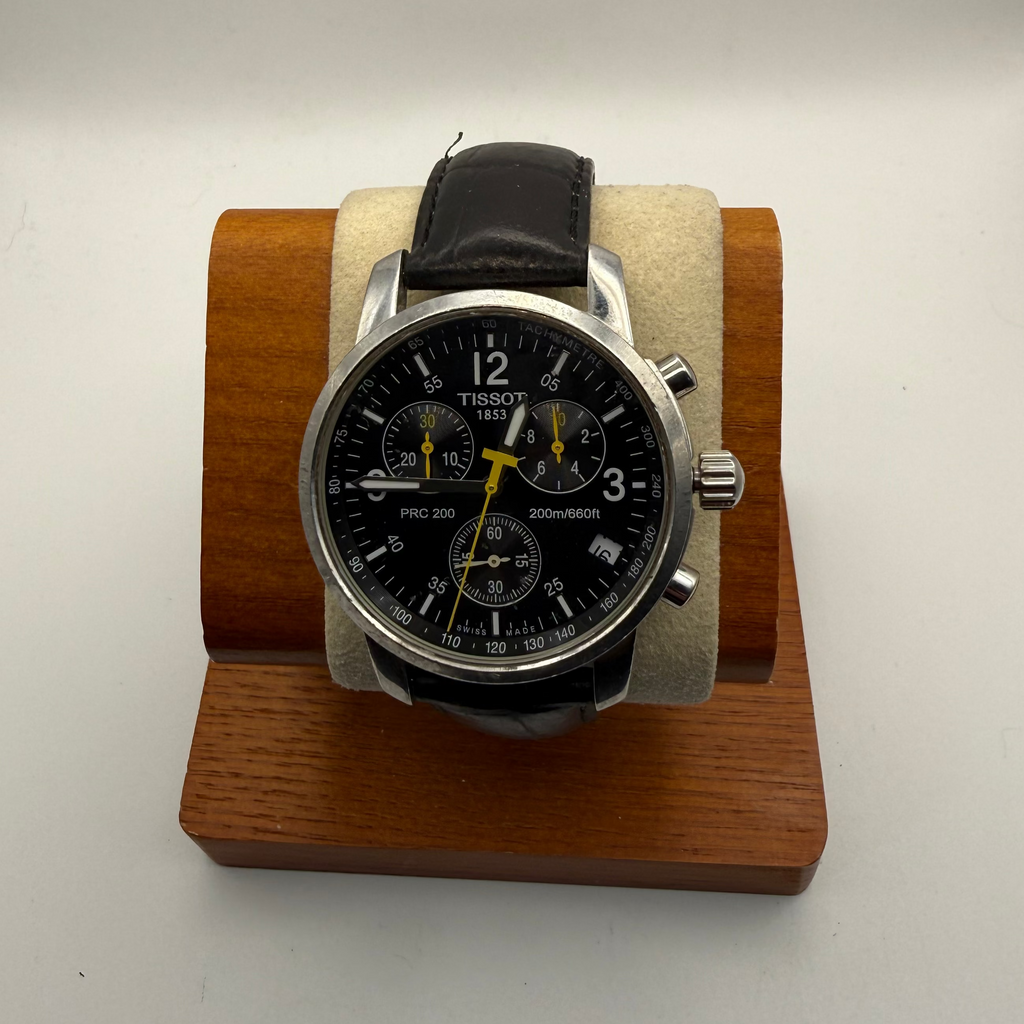 Tissot PRC 200 Chronograph – Full Set – Black Dial- £199.99