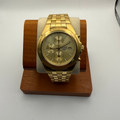 Pulsar YM92-X122 Gold Tone Chronograph Watch 100M- £49.99