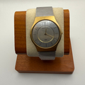 Skagen Denmark Minimalist Gold & Silver Mesh Watch- £49.99