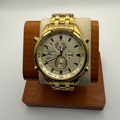 Citizen 6850-SD8B37 Alarm Chronograph WR100 Gold Tone Watch- £129.99