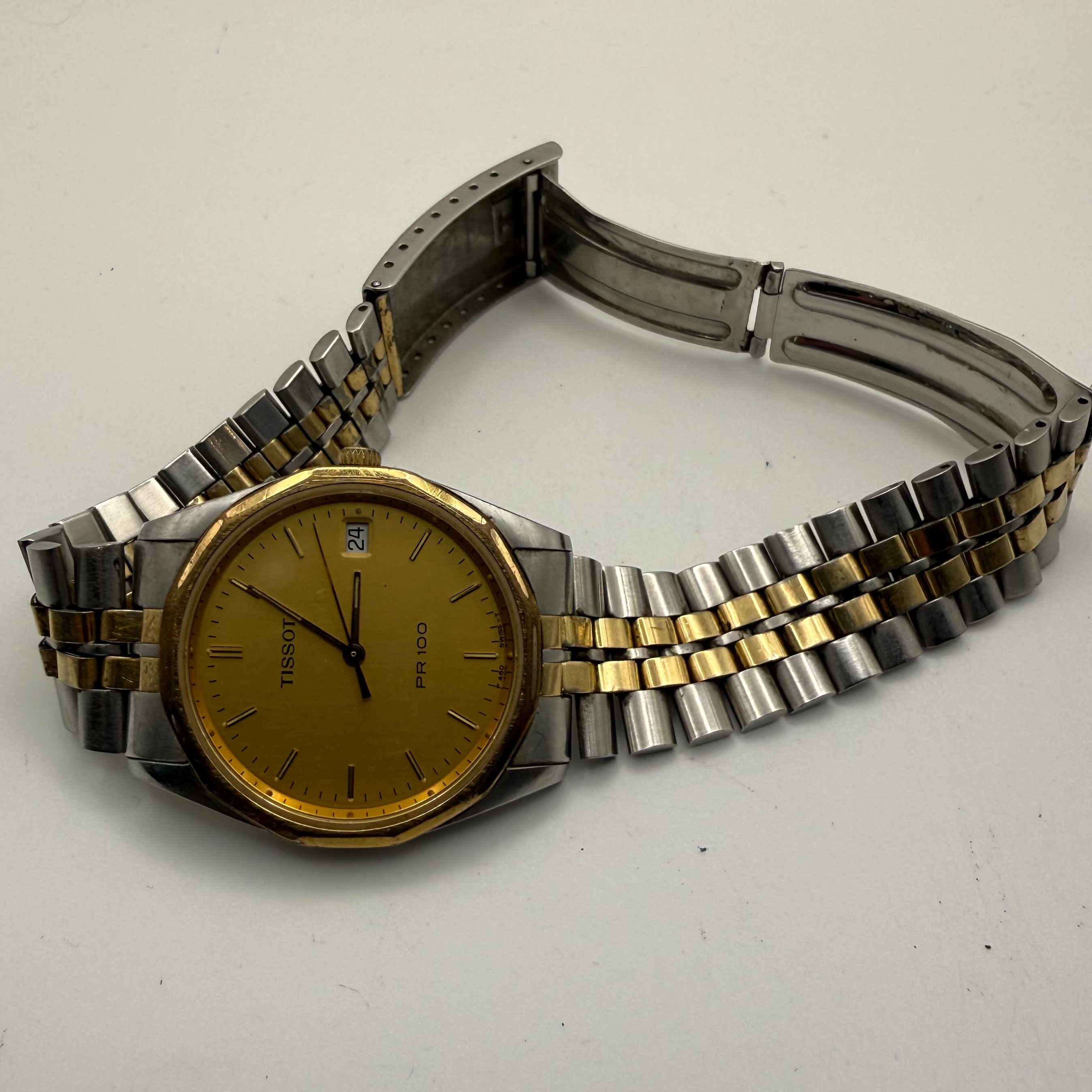 Tissot PR 100 P360/460 Two-Tone Quartz Watch- £129.99