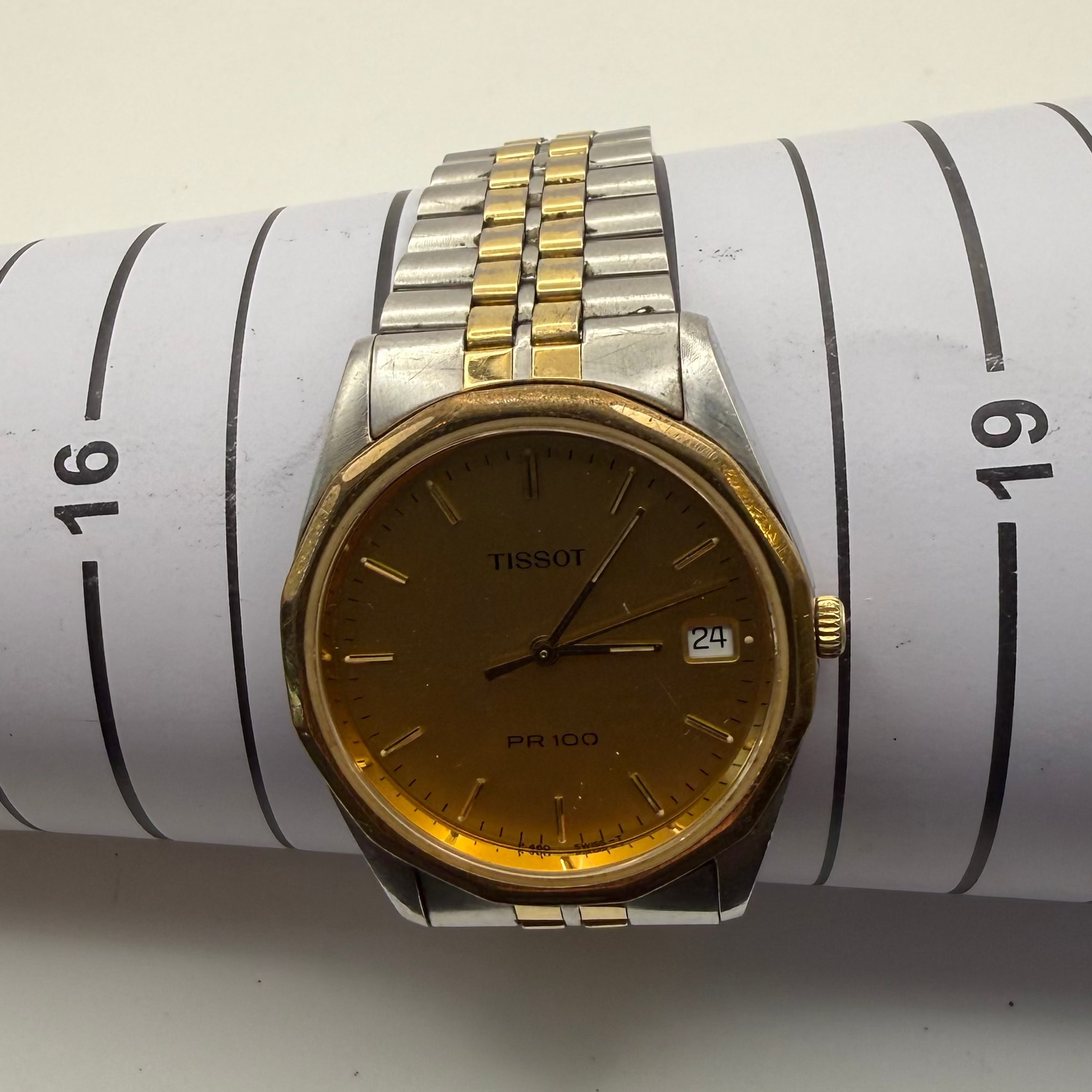Tissot PR 100 P360/460 Two-Tone Quartz Watch- £129.99