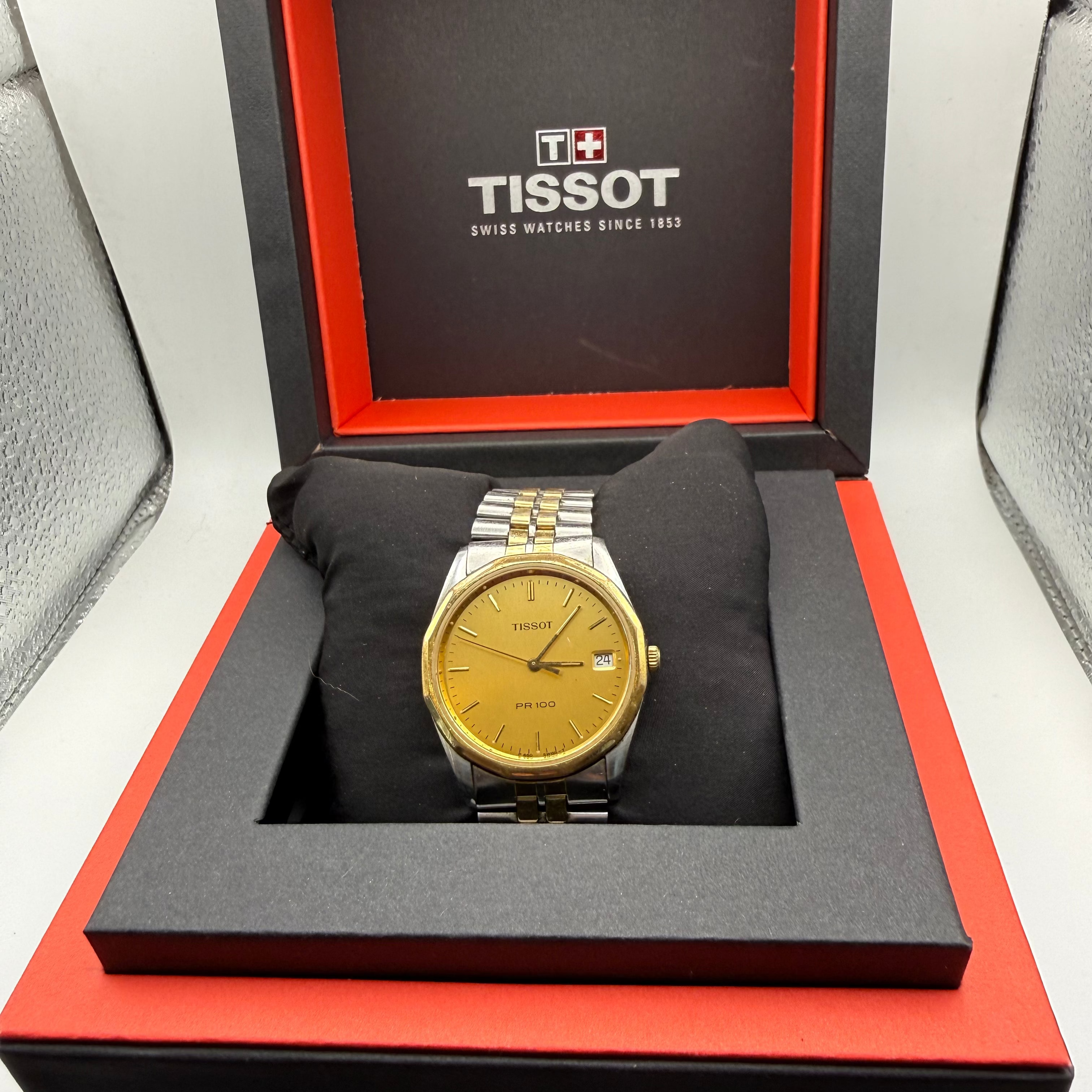 Tissot PR 100 P360/460 Two-Tone Quartz Watch- £129.99