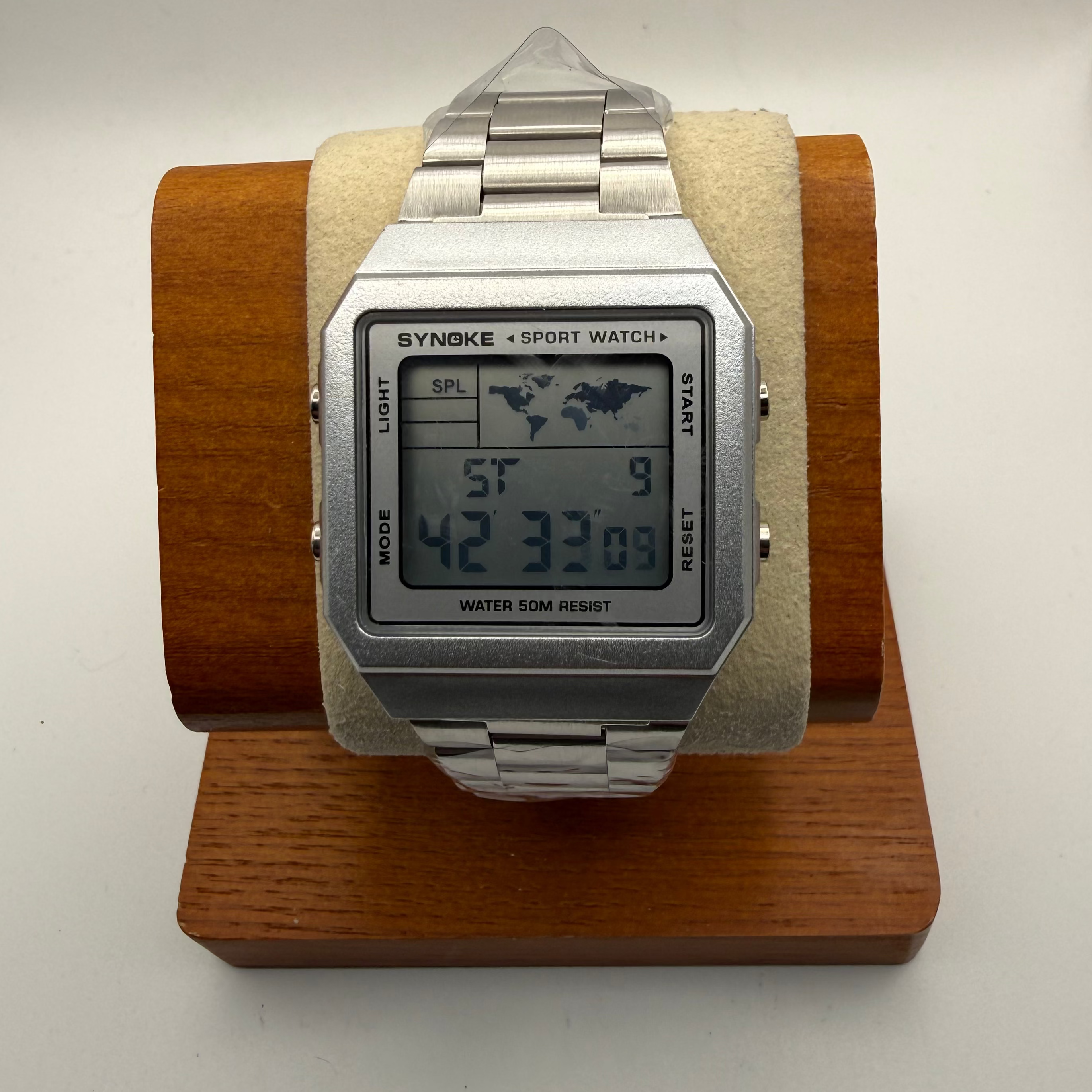 SYNOKE Retro Digital Watch New with Instructions & Presentation Box- £19.99