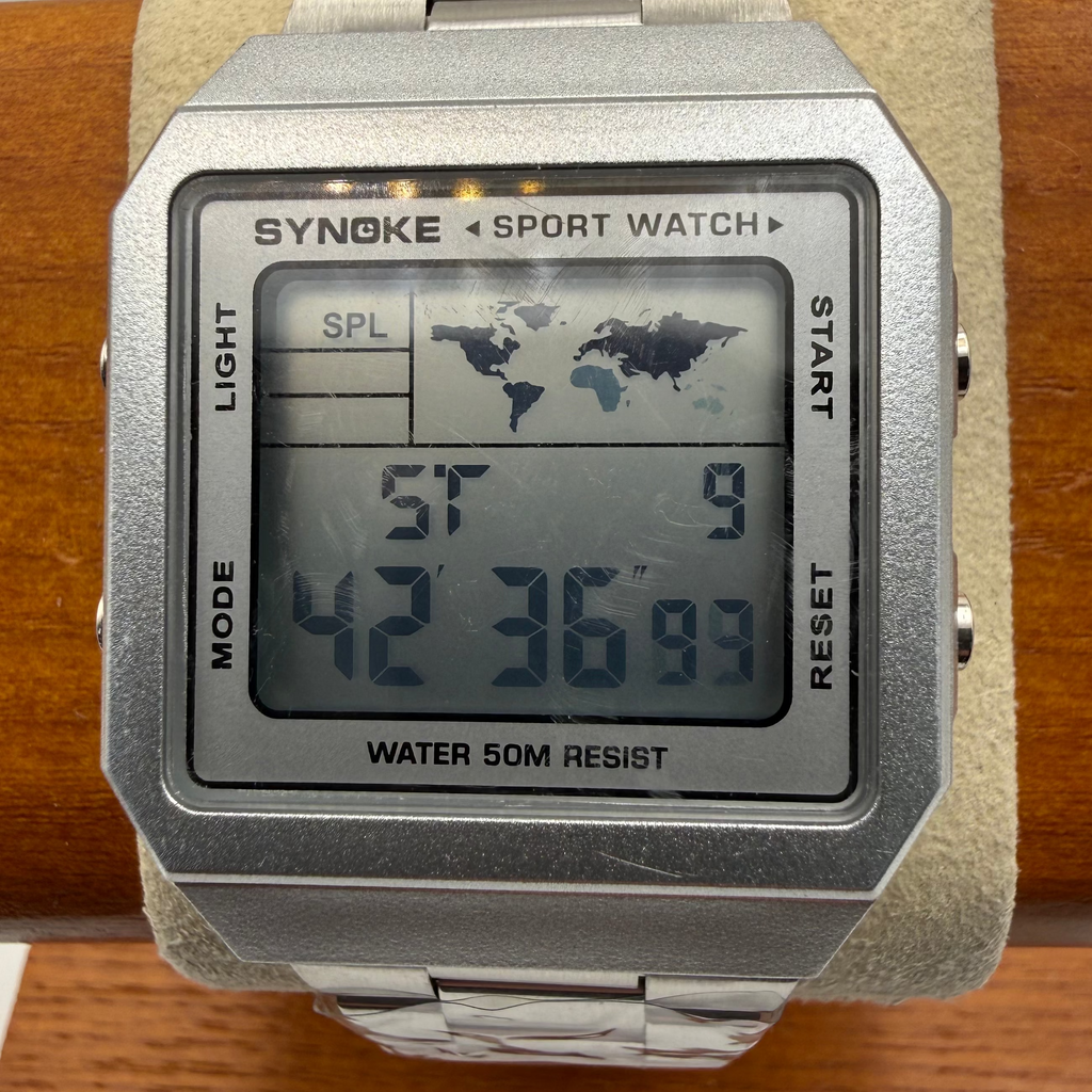 SYNOKE Retro Digital Watch New with Instructions & Presentation Box- £19.99