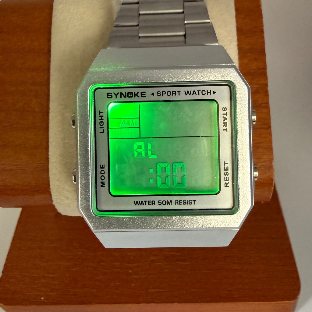 SYNOKE Retro Digital Watch New with Instructions & Presentation Box- £19.99
