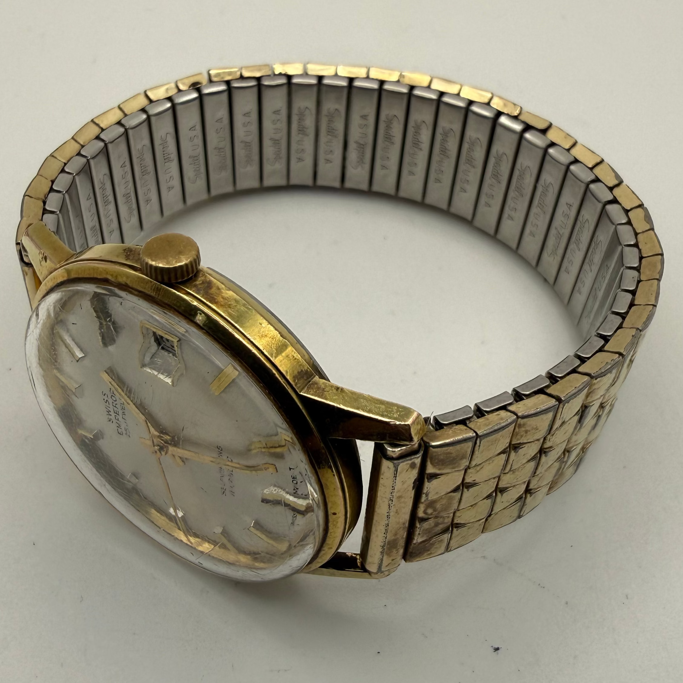 Swiss Emperor 25 Jewel Automatic Vintage Watch – Circa 1970s- £109.99