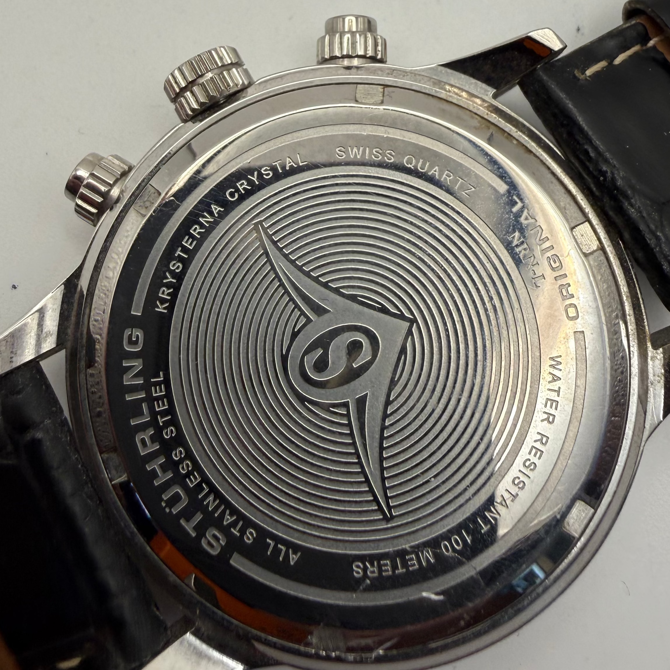 Stührling Original Chronograph Quartz – Blue Dial – Full Set- £79.99