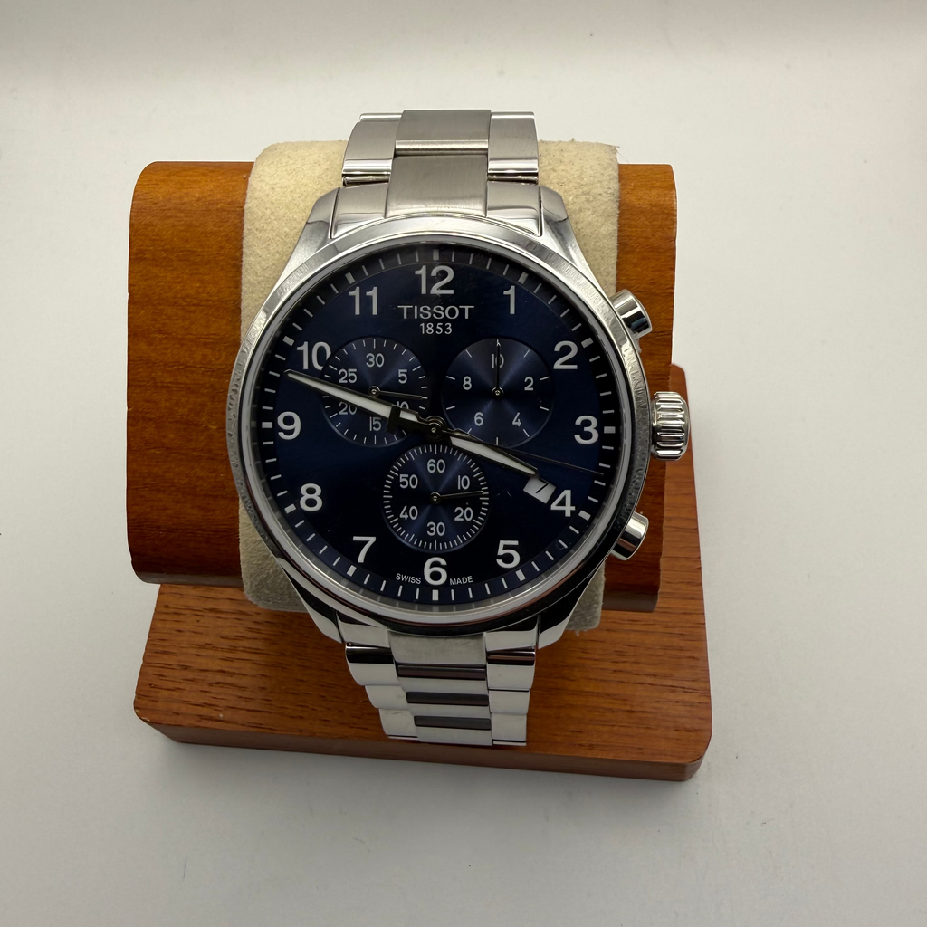 Tissot Chrono XL Quartz (Ref: T116.617.xx) — 45mm, blue dial- £209.99