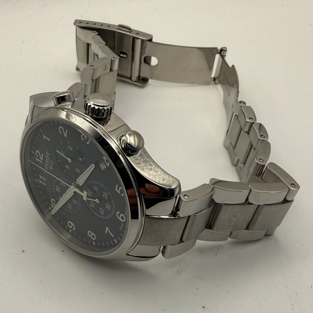 Tissot Chrono XL Quartz (Ref: T116.617.xx) — 45mm, blue dial- £209.99