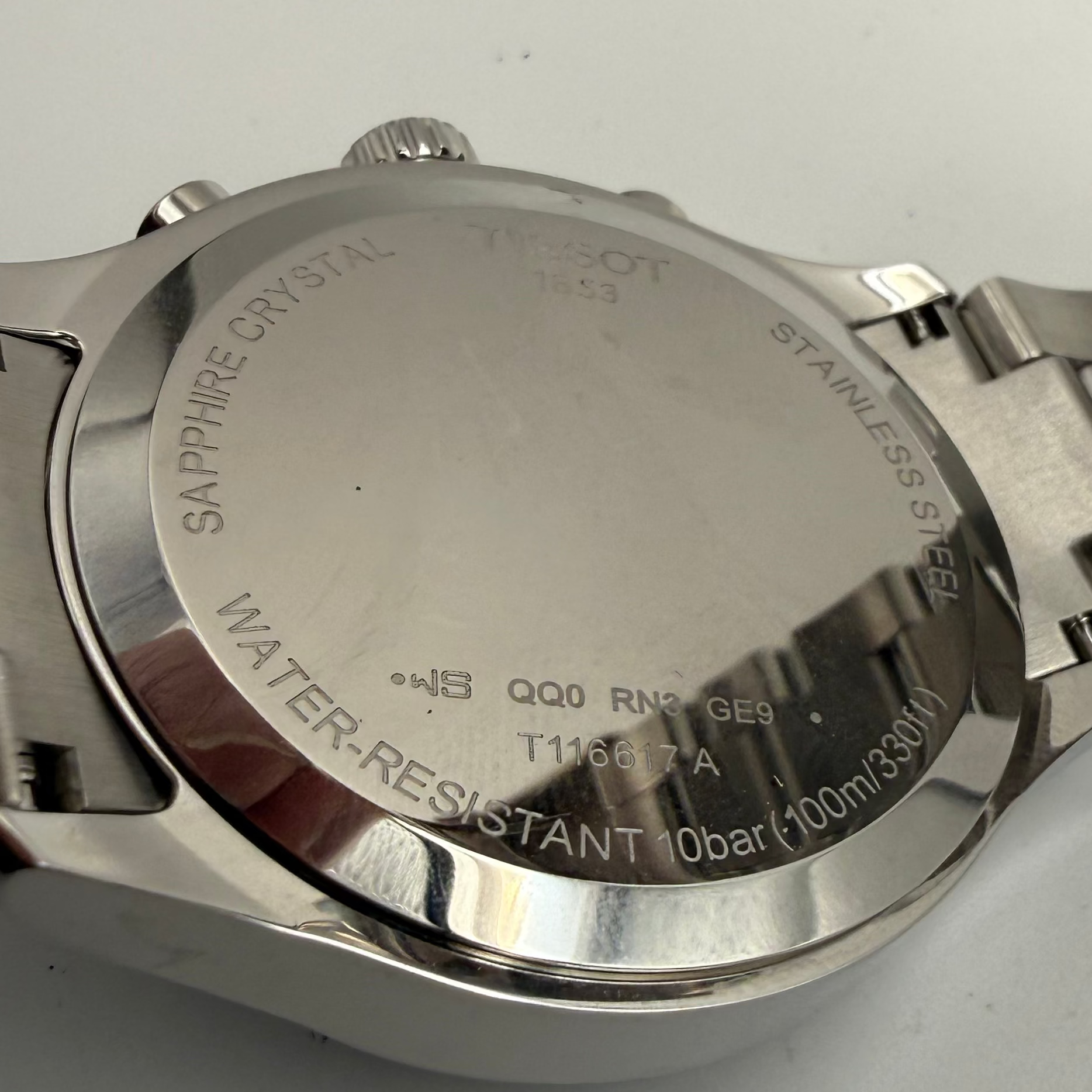 Tissot Chrono XL Quartz (Ref: T116.617.xx) — 45mm, blue dial- £209.99