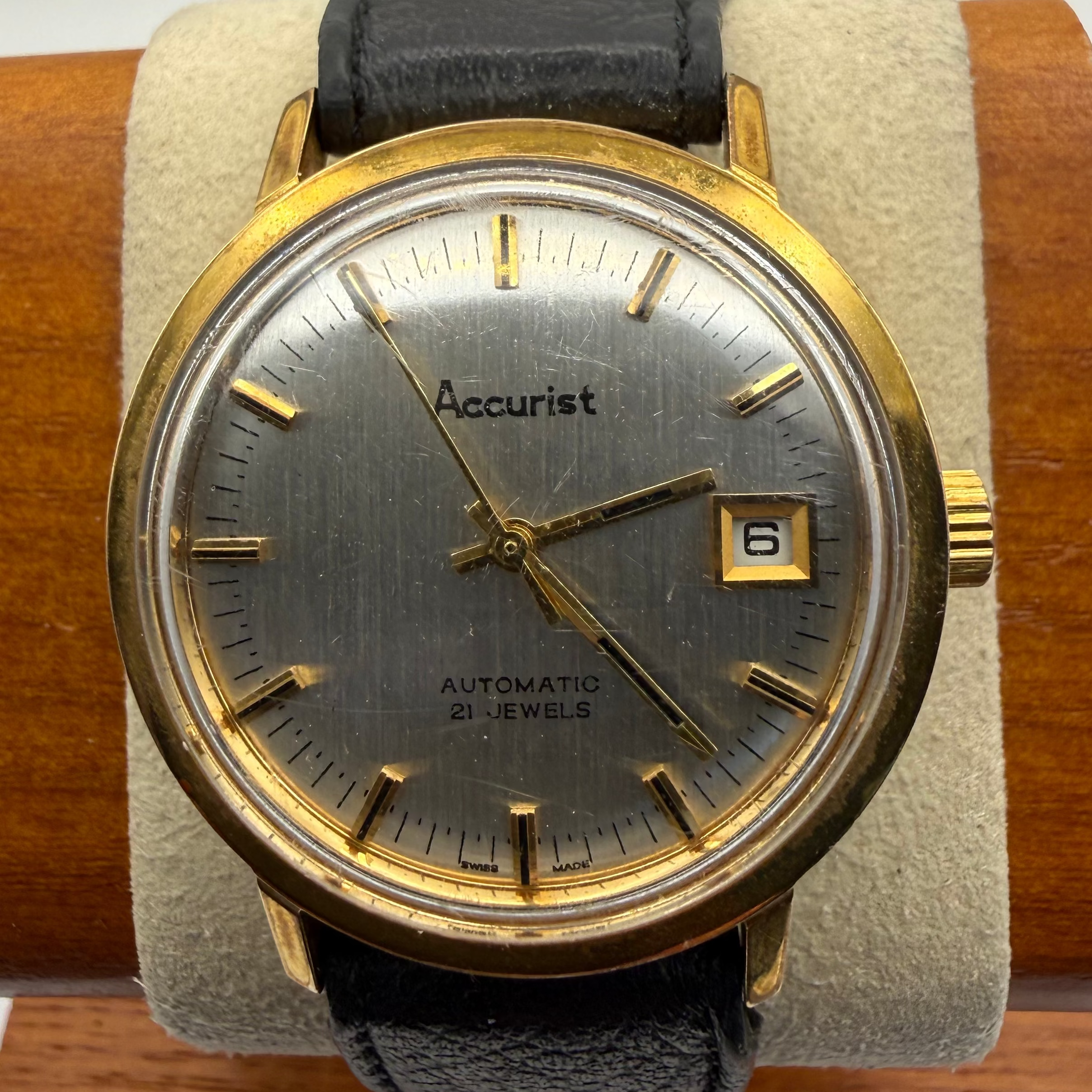 Accurist Vintage Automatic 21 Jewels – Circa 1970 – Classic Gold Dress Watch- £109.99